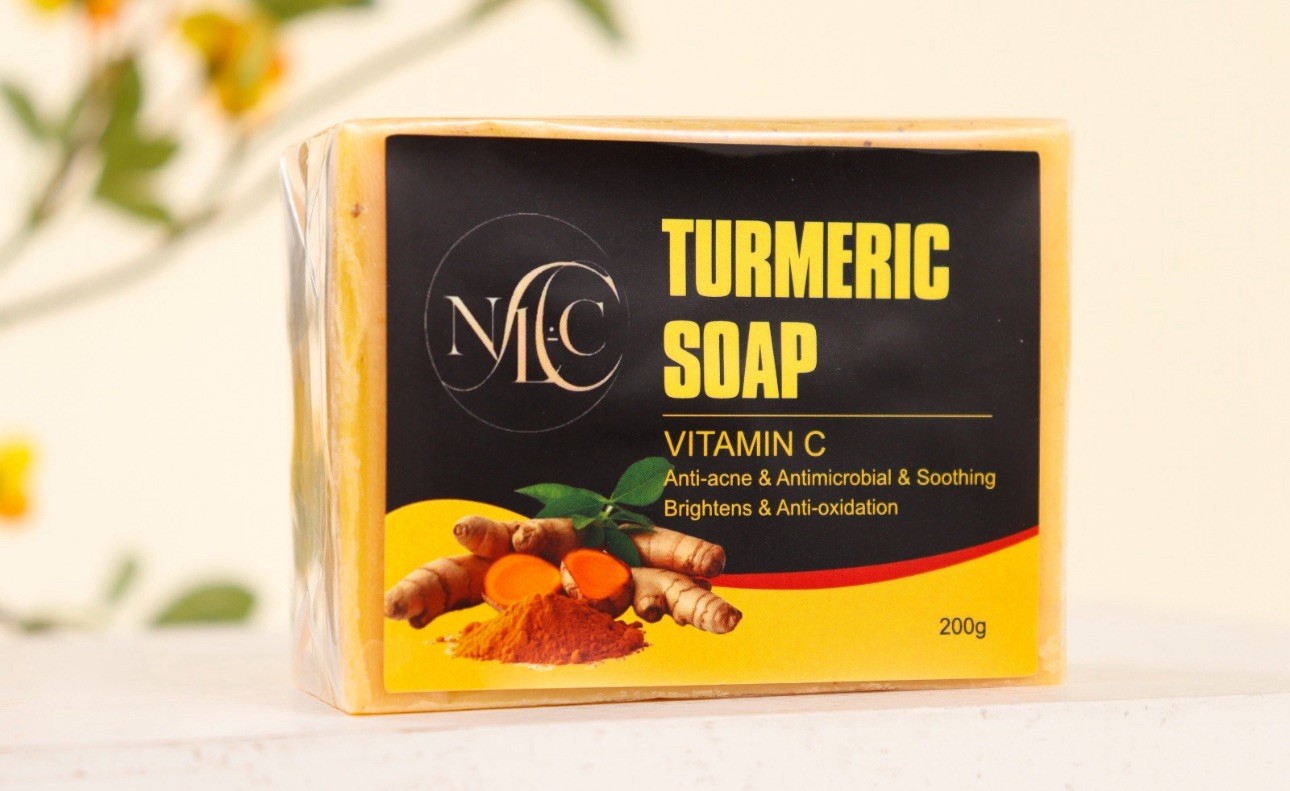 Tumeric set 3 ( soap, oil and ceam for all type body )
