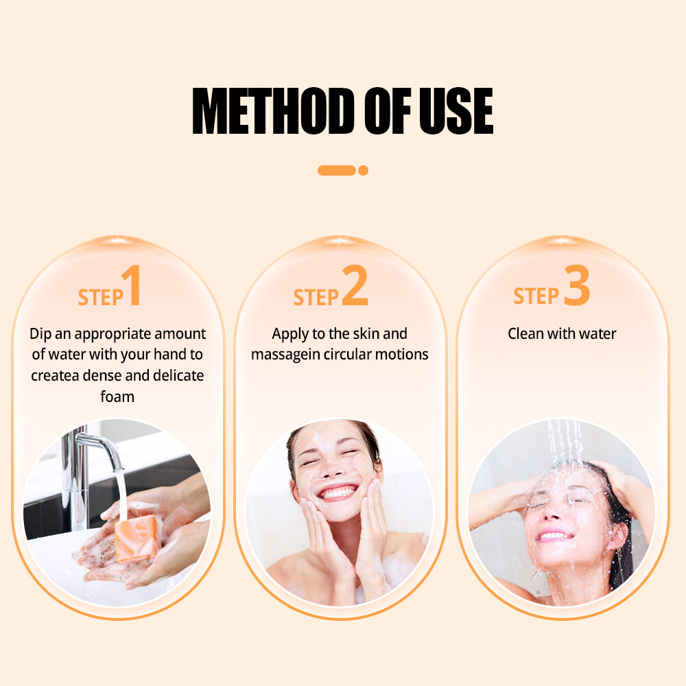 Tumeric Soap Ginger Anti-Acne Dark Spots Removal Skin Glow, Brighter Skin US