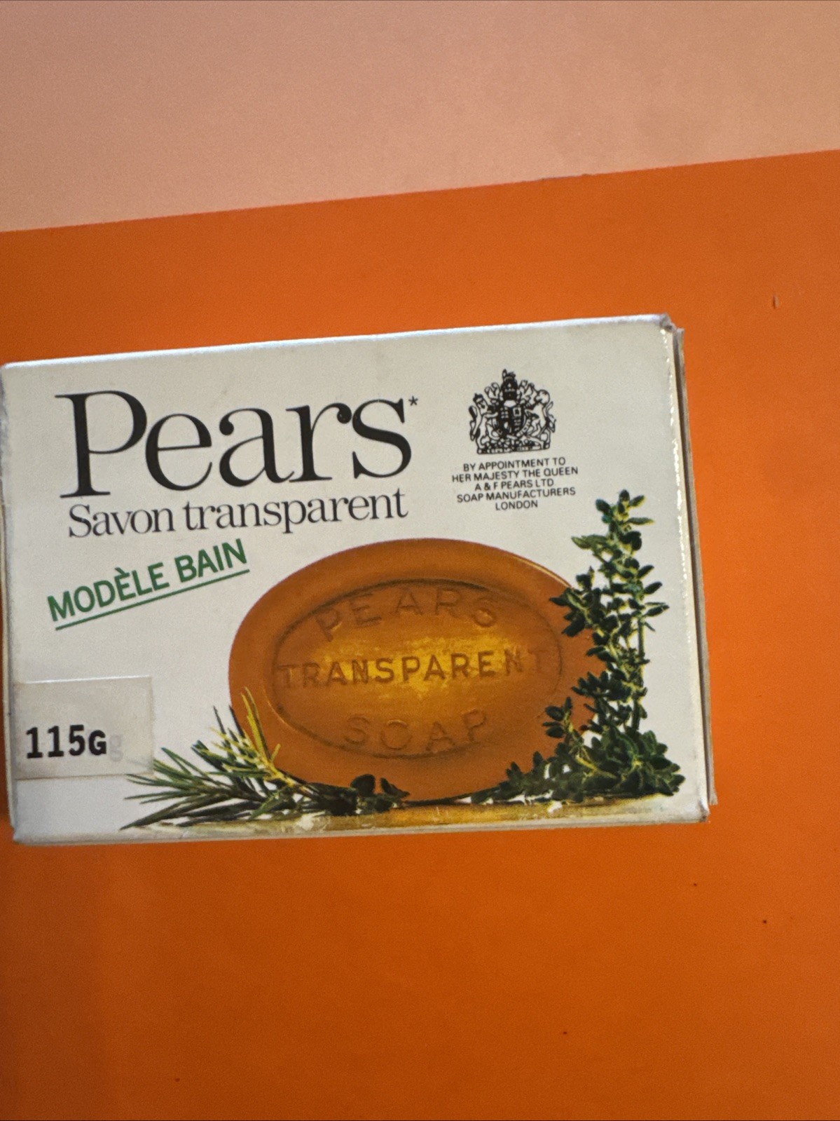 OLD FORMULA Pears Soap With ROSIN