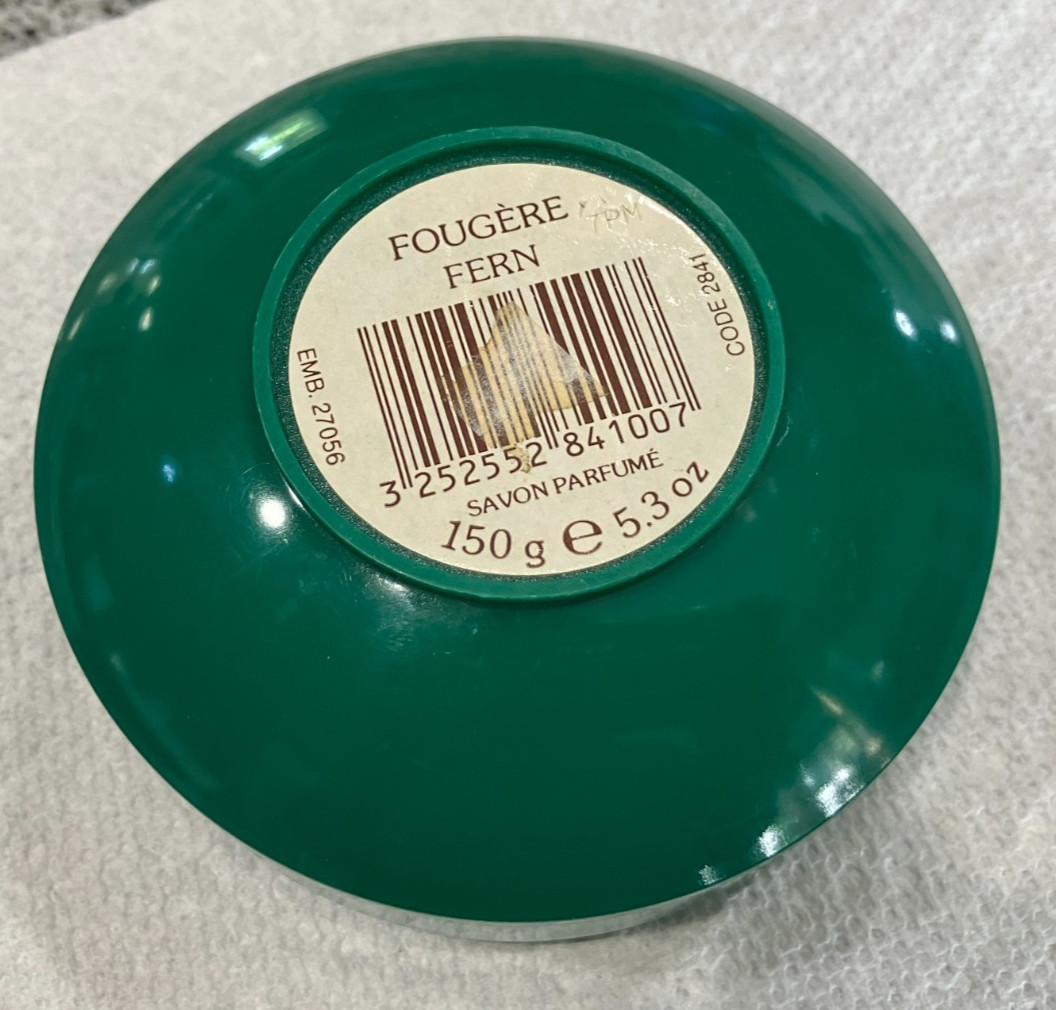 Vintage Roger & Gallet Bar Soap in Dark Green Travel Case Paris France* 5.3 oz