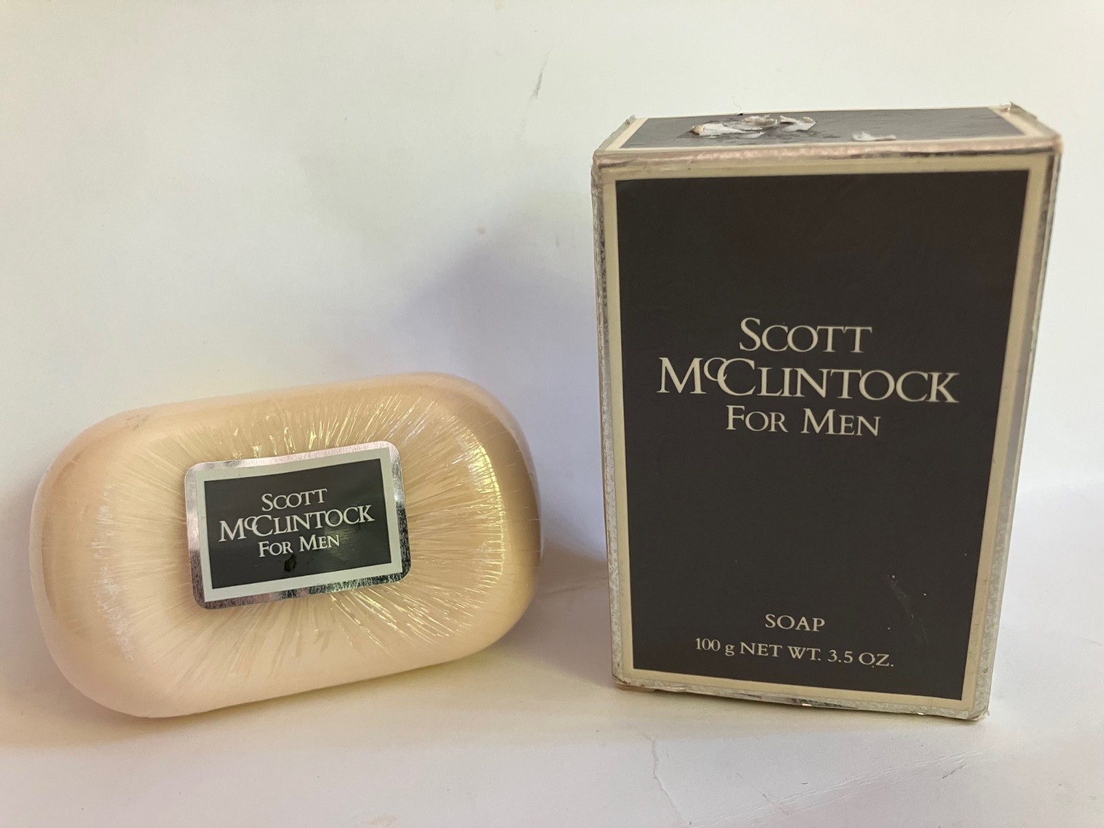 Scott McClintock SOAP 3.5oz for Men, 100% AUTHENTIC, RARE, NIB