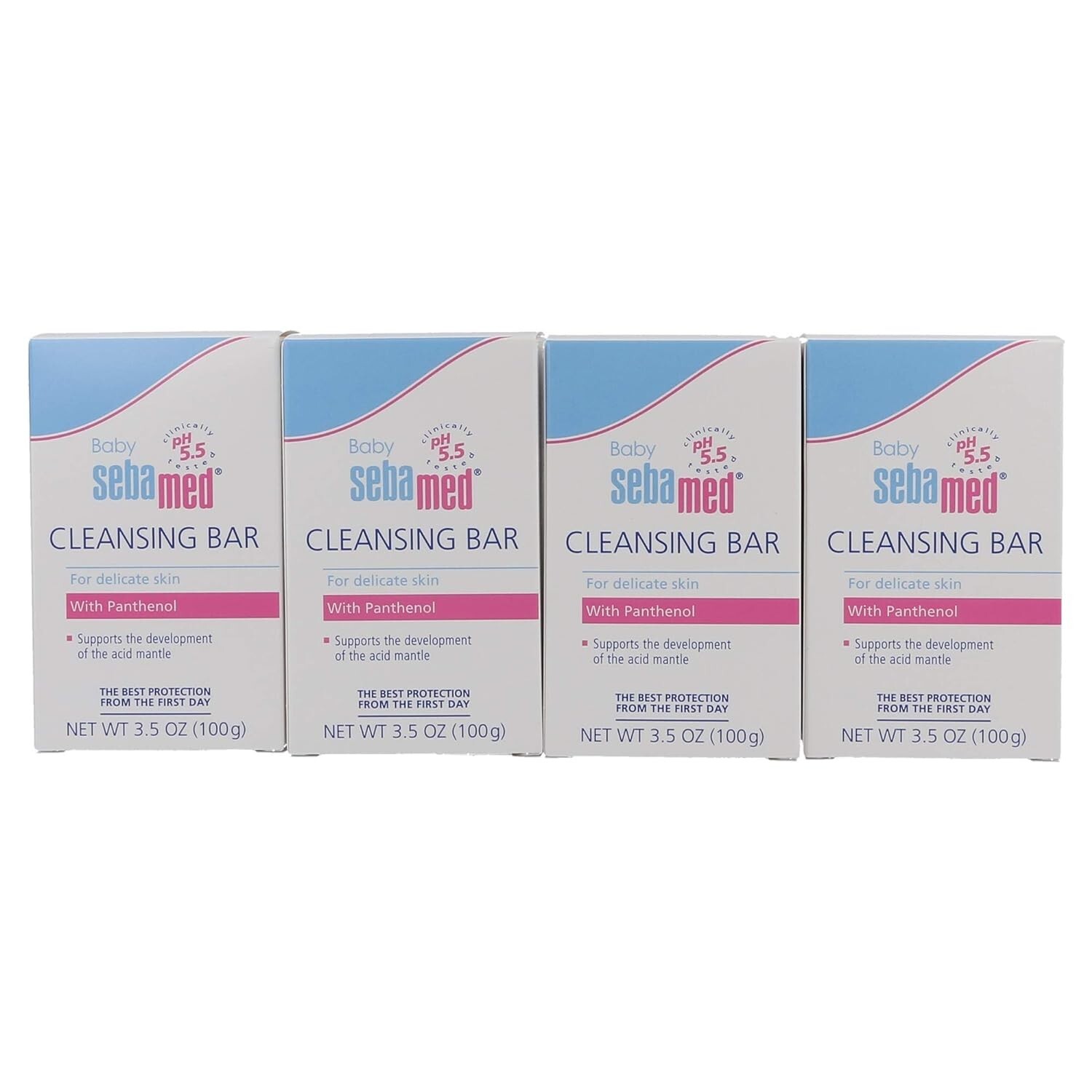 Sebamed Baby Cleansing Bar With pH 5.5 Pack Of 4 100 gm Each