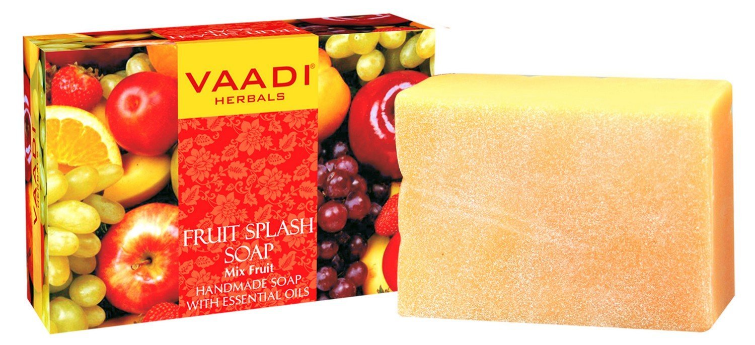 Vaadi Assorted Luxurious Handmade Herbal Soaps Neem Tulsi,Saffron,Sandal etc 75g