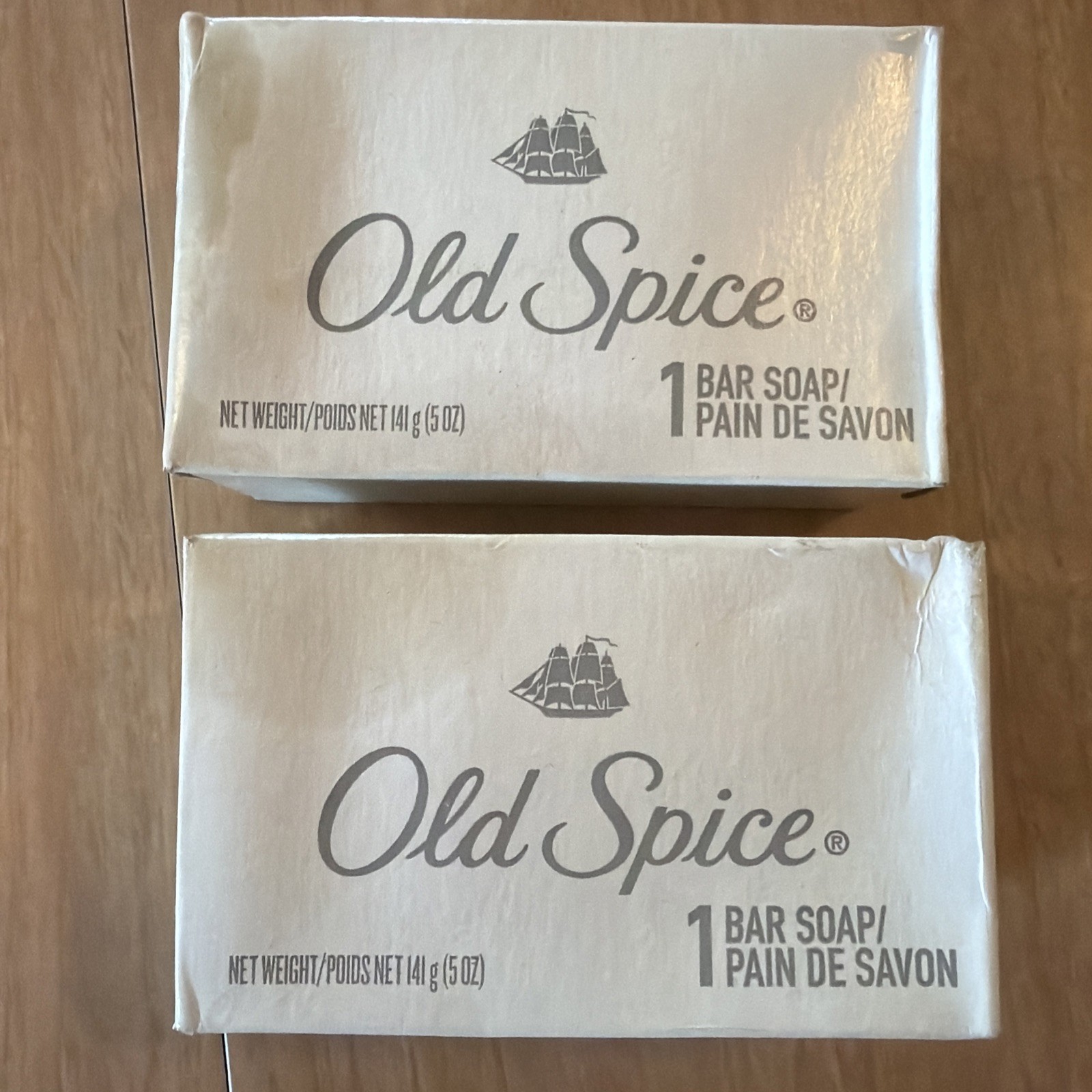 Old Spice bar soap Lot Of 2 5 Oz. Bar Vintage Men’s Grooming New Sealed Freeshp