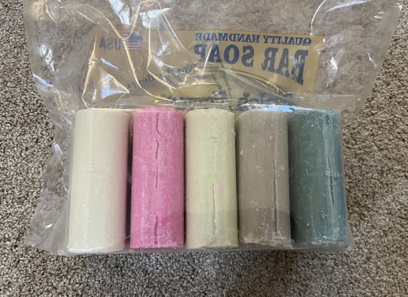 Amish Farm Bar Soap Pack Of 5 Huge Bars 5oz Each Soap Made In USA Scented