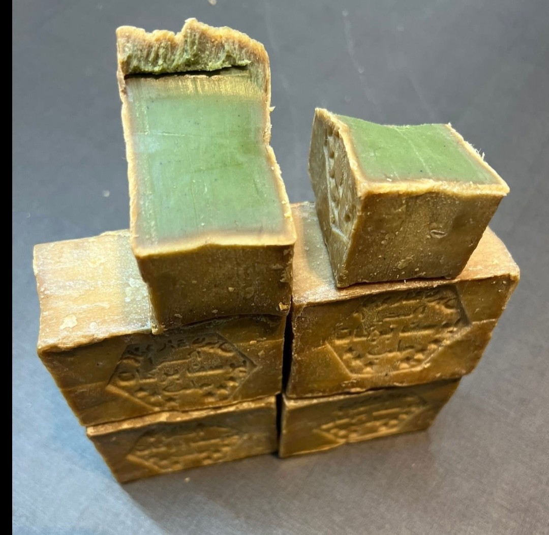 1X Laurel oil soap Olive Traditional Natural Aleppo-Ghar Best Veganصابون غارحلبي