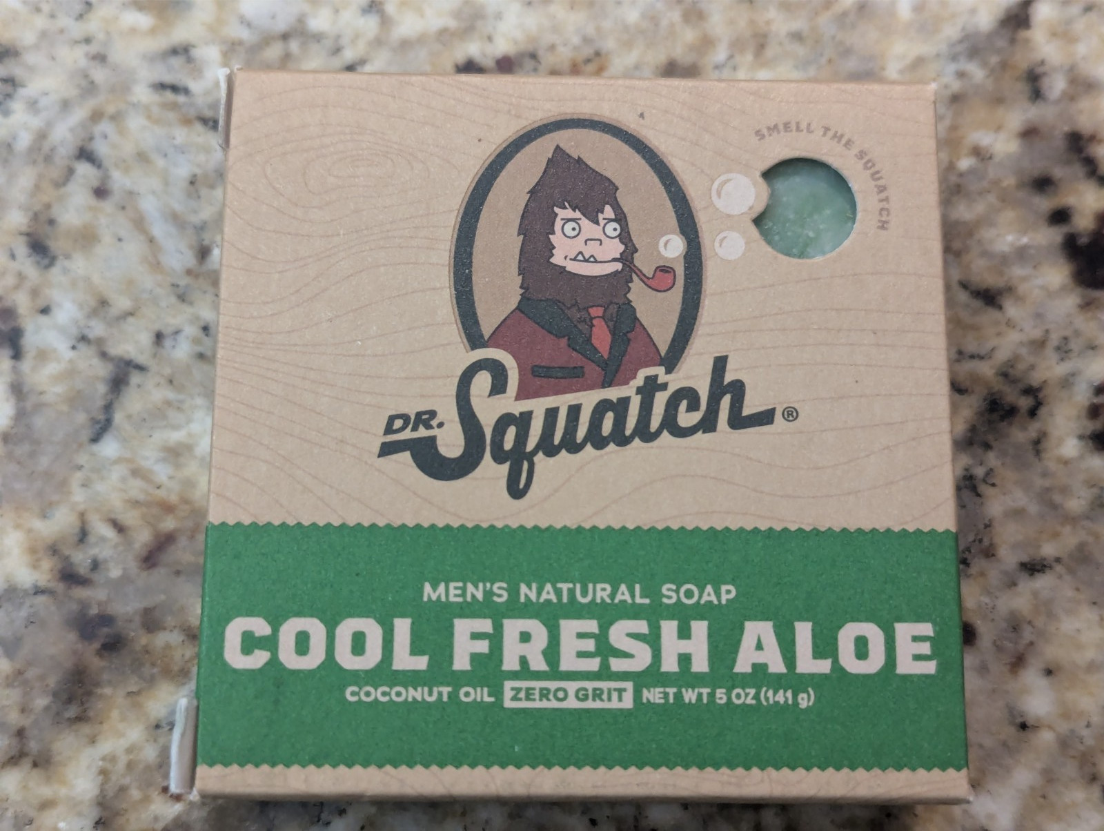 Dr Squatch Men’s Natural Soap Cool Fresh Aloe 5 oz bar
