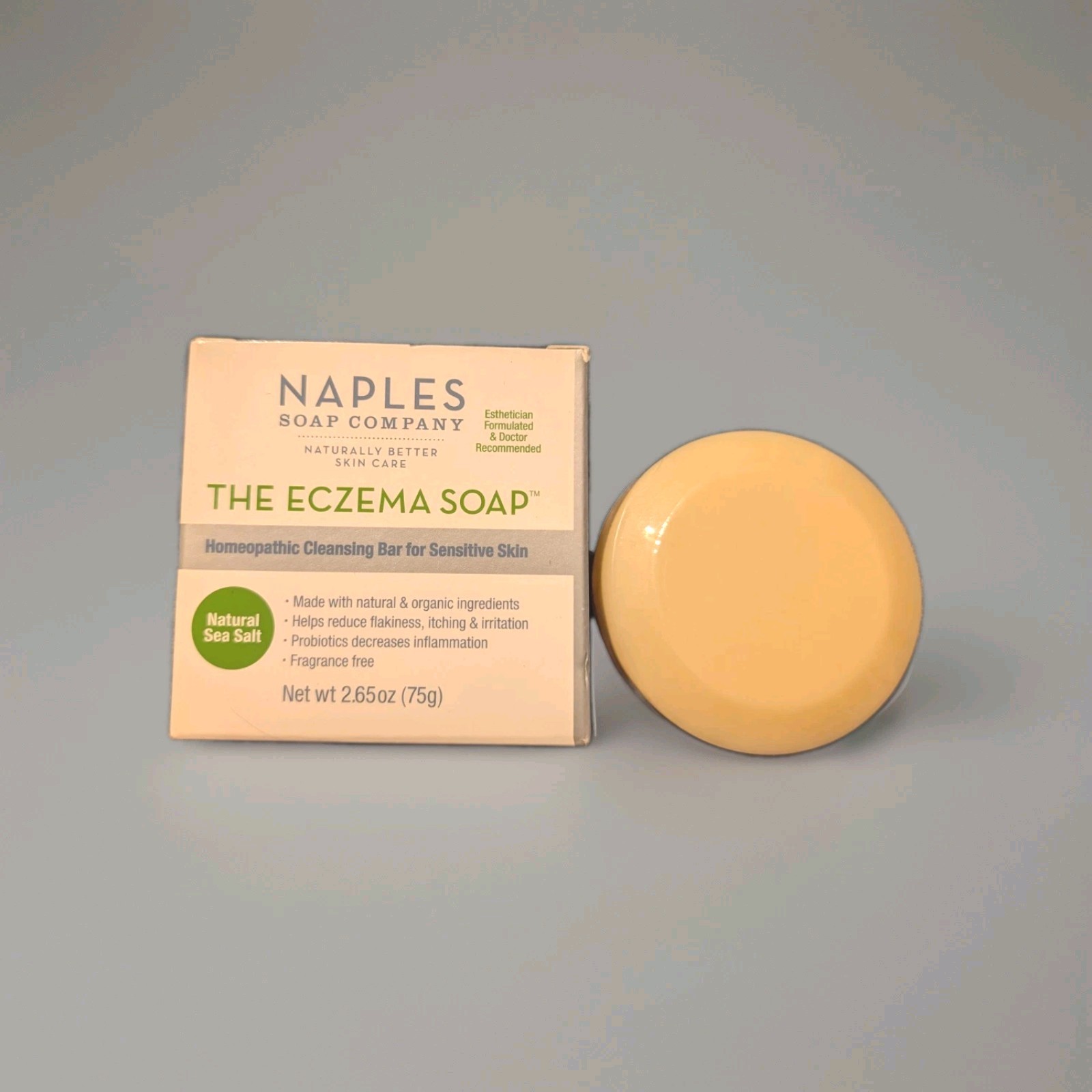 Naples Soap Company Eczema Soap 2.65oz Sensitive Skin