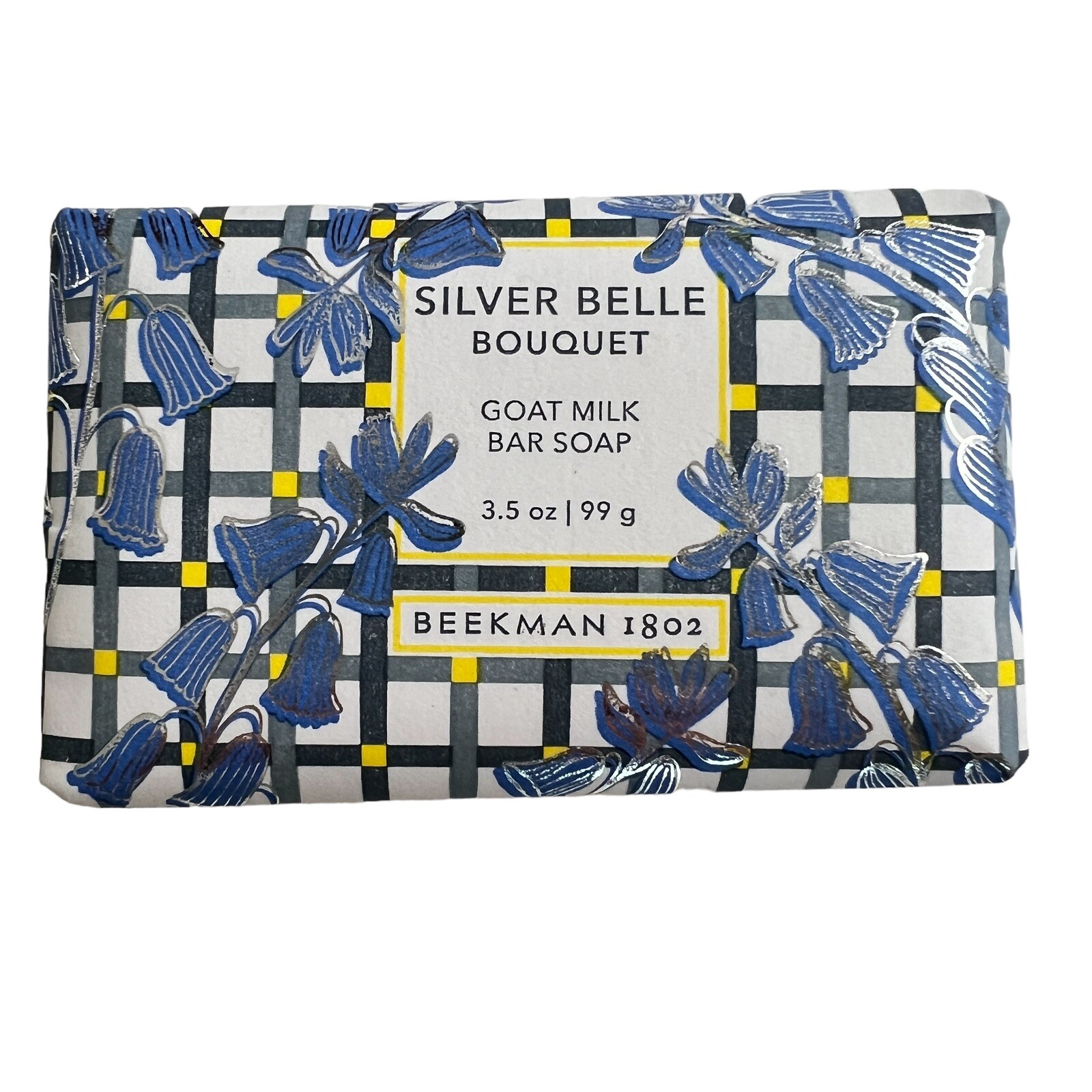 Beekman 1802 Silver Belle Bouquet Goat Milk Bar Soap, 3.5 oz- NEW/ SEALED