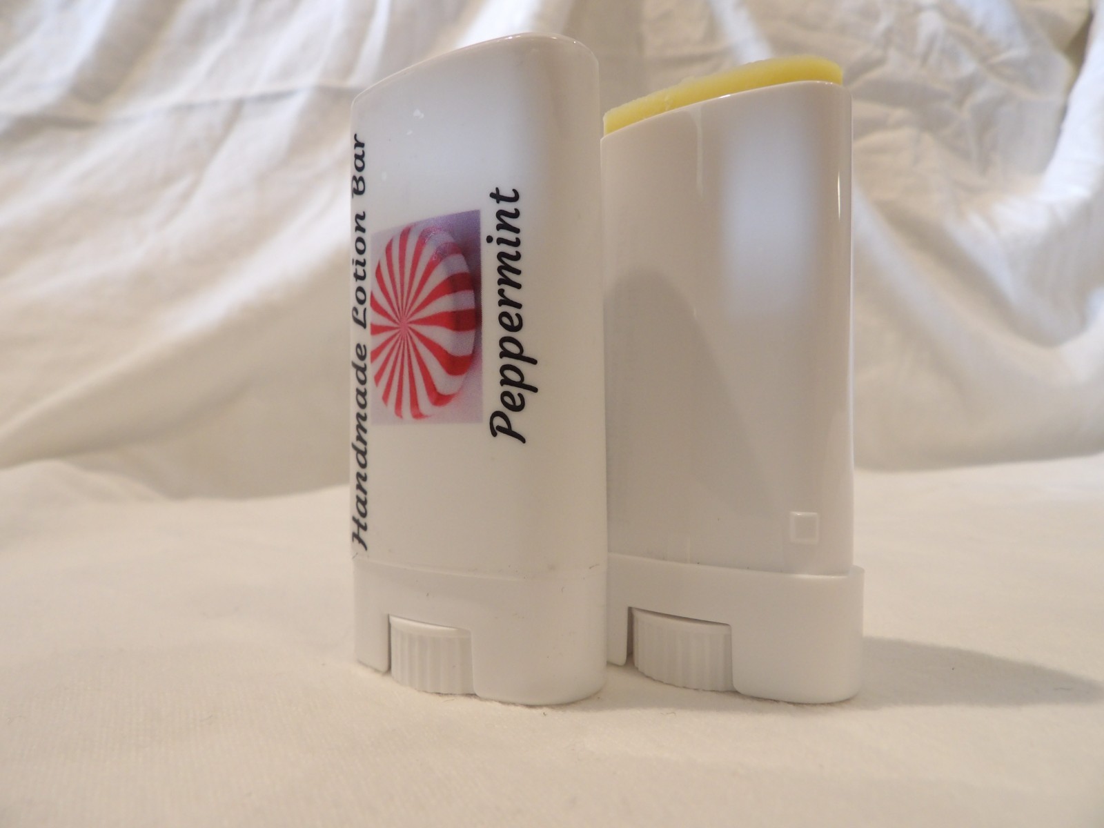 Handmade Peppermint Soap & Lotion Shower Set -All Natural-for normal to dry skin