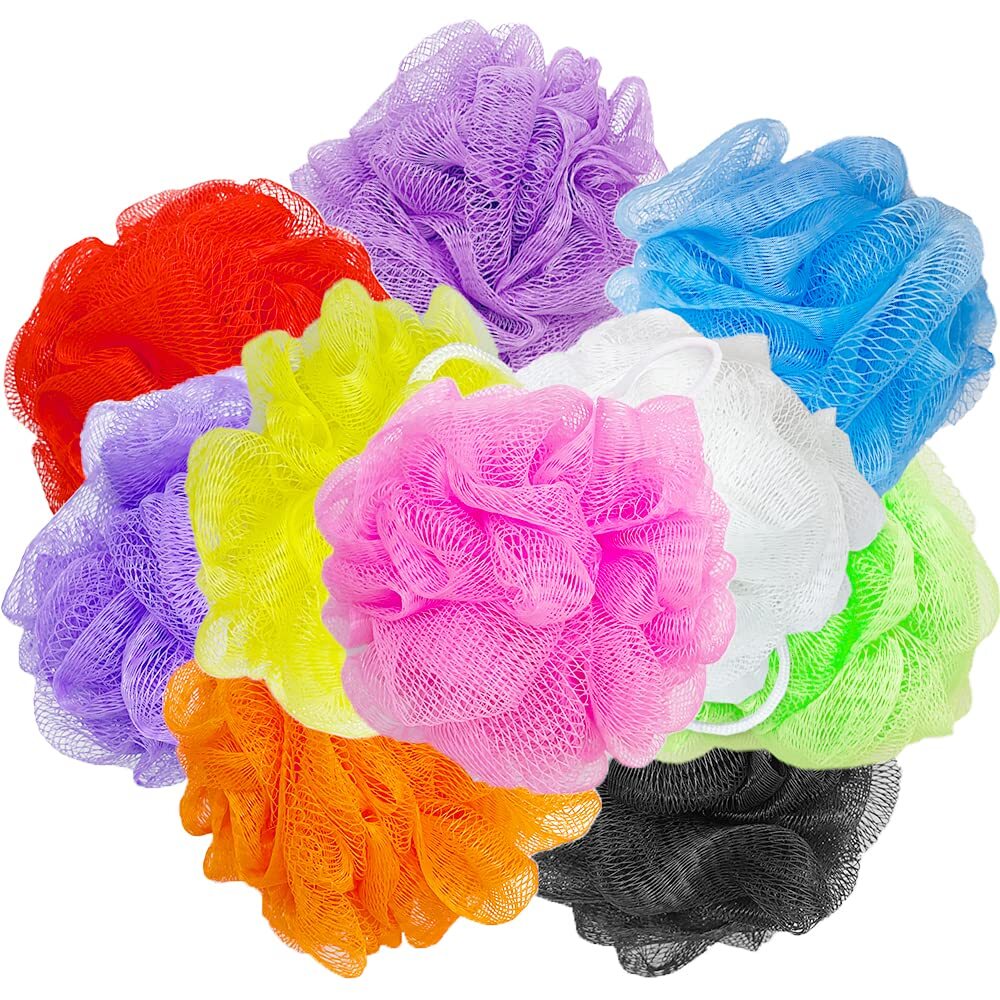 10 Pack Mesh Red, Pink, White, Blue, Yellow, Purple, Black, Orange, Green