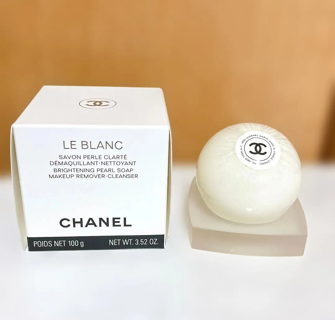 Chanel Brightening Pearl Soap Makeup Remover Cleanser 100g 3.52 oz Boxed JAPAN