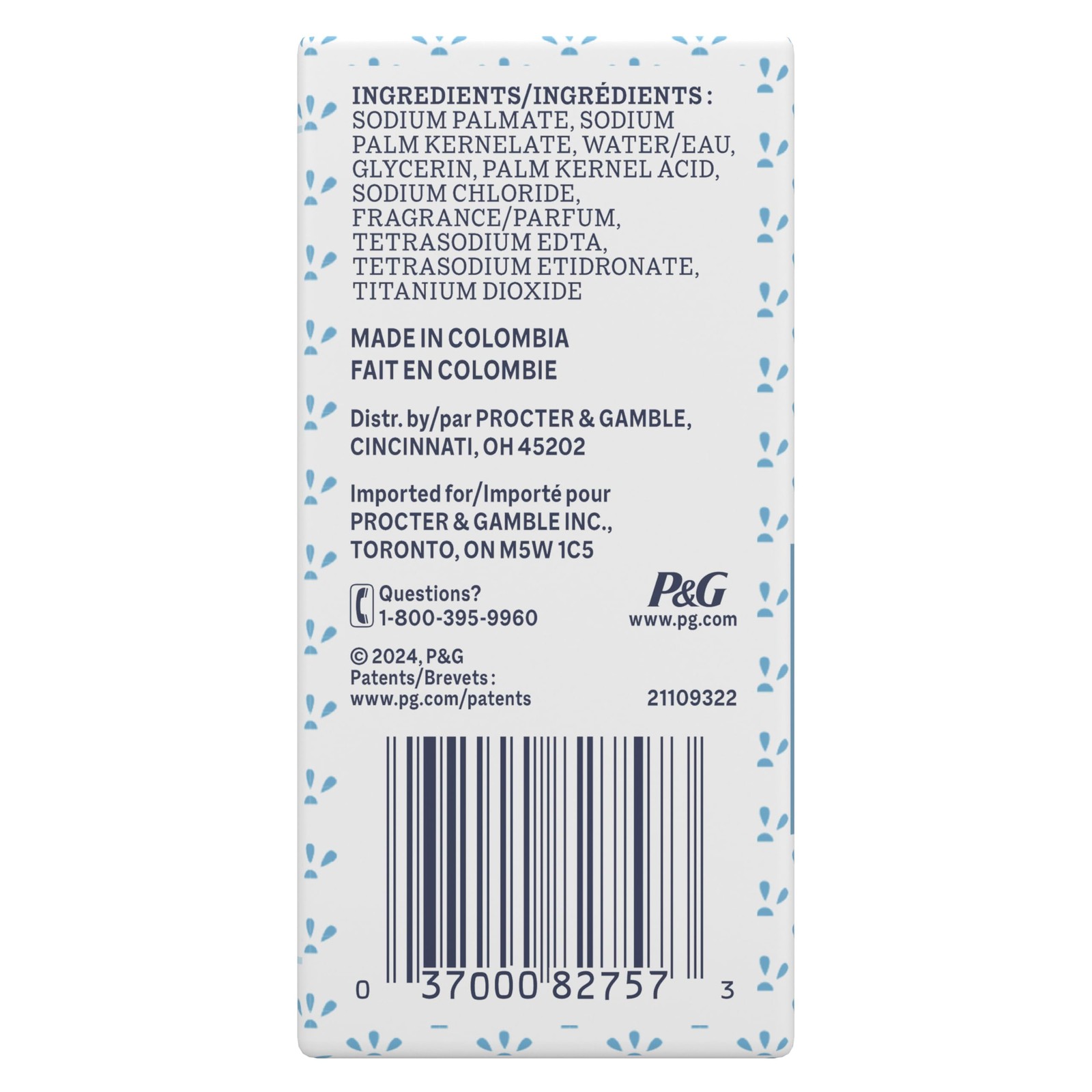 Ivory Gentle Bath Bar Soap, Designed for Whole 4.0 Ounce (4 Count), White