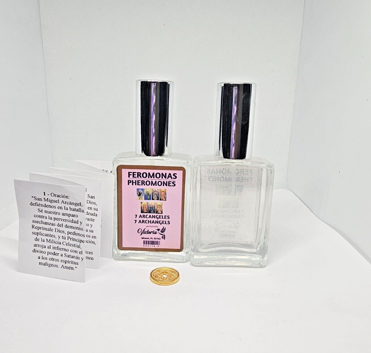 7 ARCANGELES PERFUME / 7 ARCHANGELS PARA PROTECCION ATRAE SUERTE DINERO 1PC