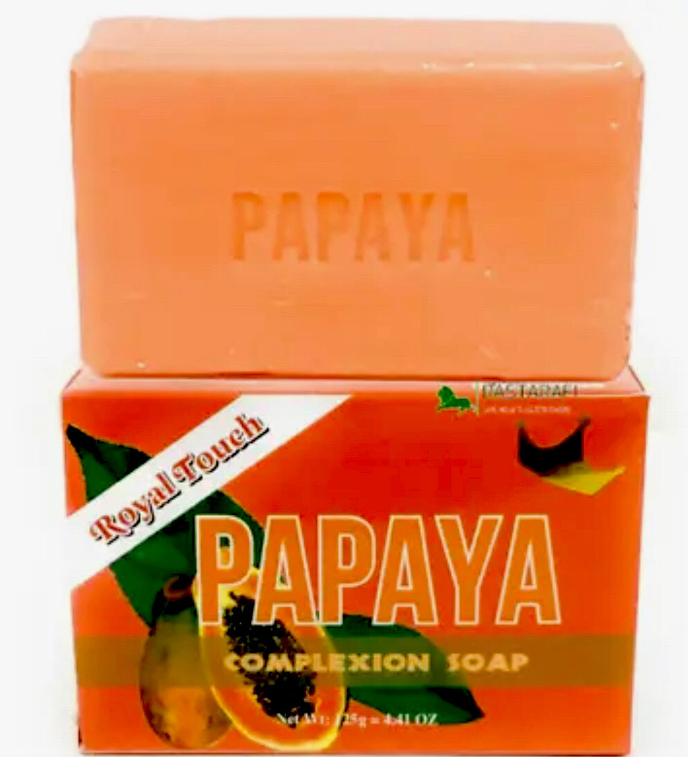 6-Papaya Soap 125 g | Original Herbal Skin Complexion Bar Free Shipping✅