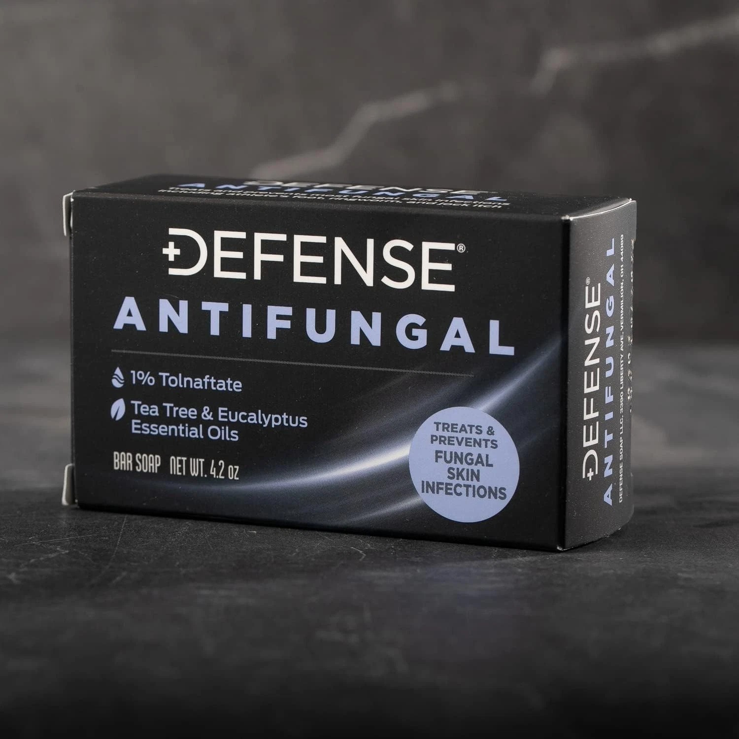 Defense Antifungal Bar Soap 2-Pack | Effective Jock Itch & Athlete’s Foot Relief