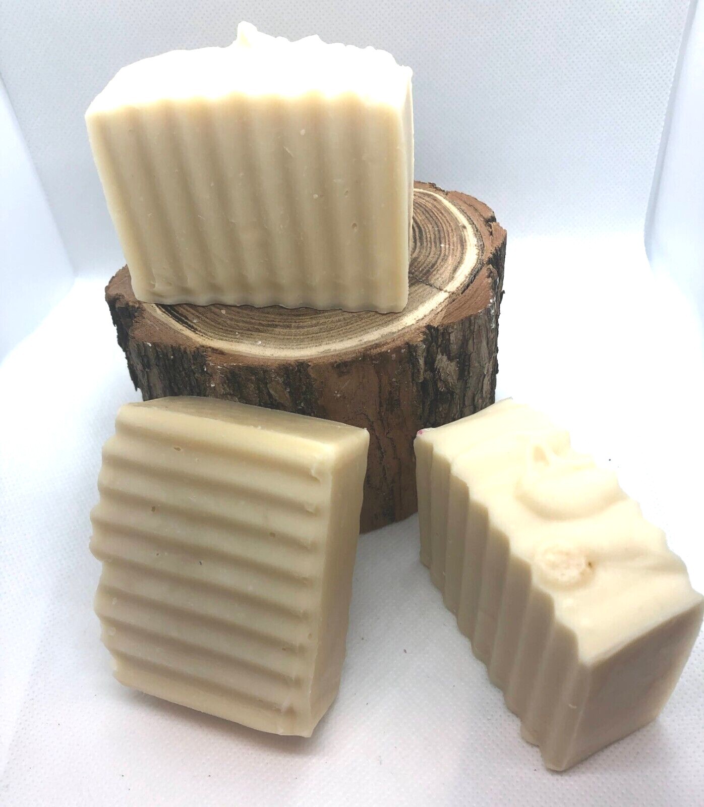 2 all natural vegan rice water shampoo bars with choice of essential water