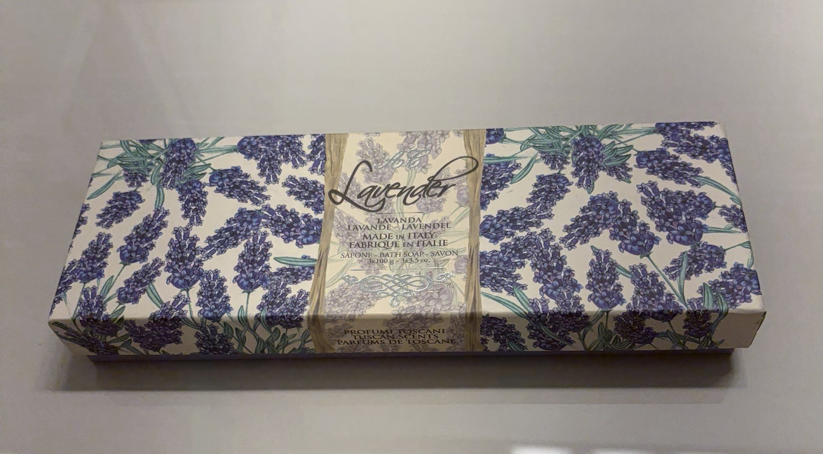 AC Lavender Bar Soaps – 3 Round Soaps in a Stunning Box