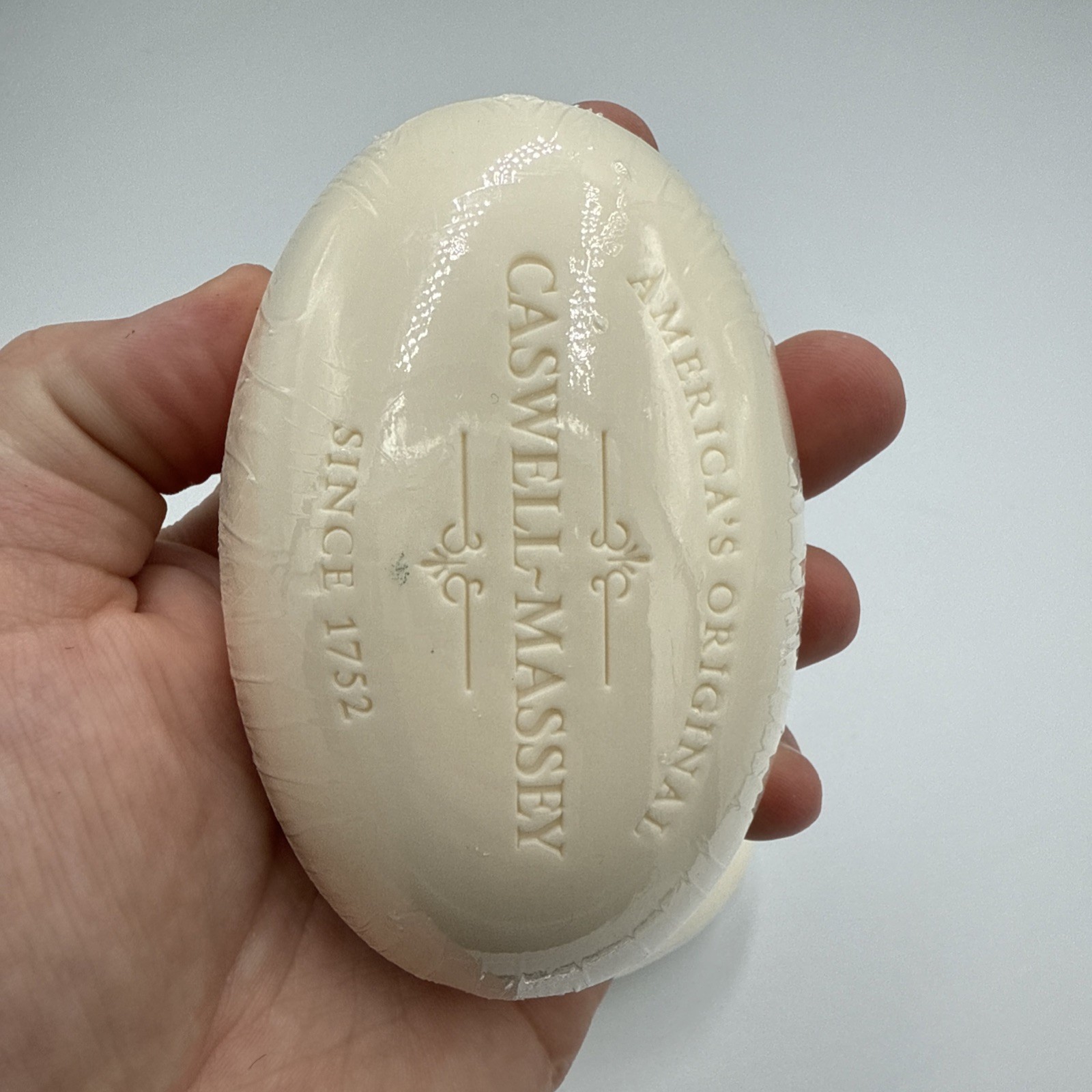 Lot of 2 Caswell Massey 5.5 Oz Bar Soap NEW Unknown Scent USA Sealed