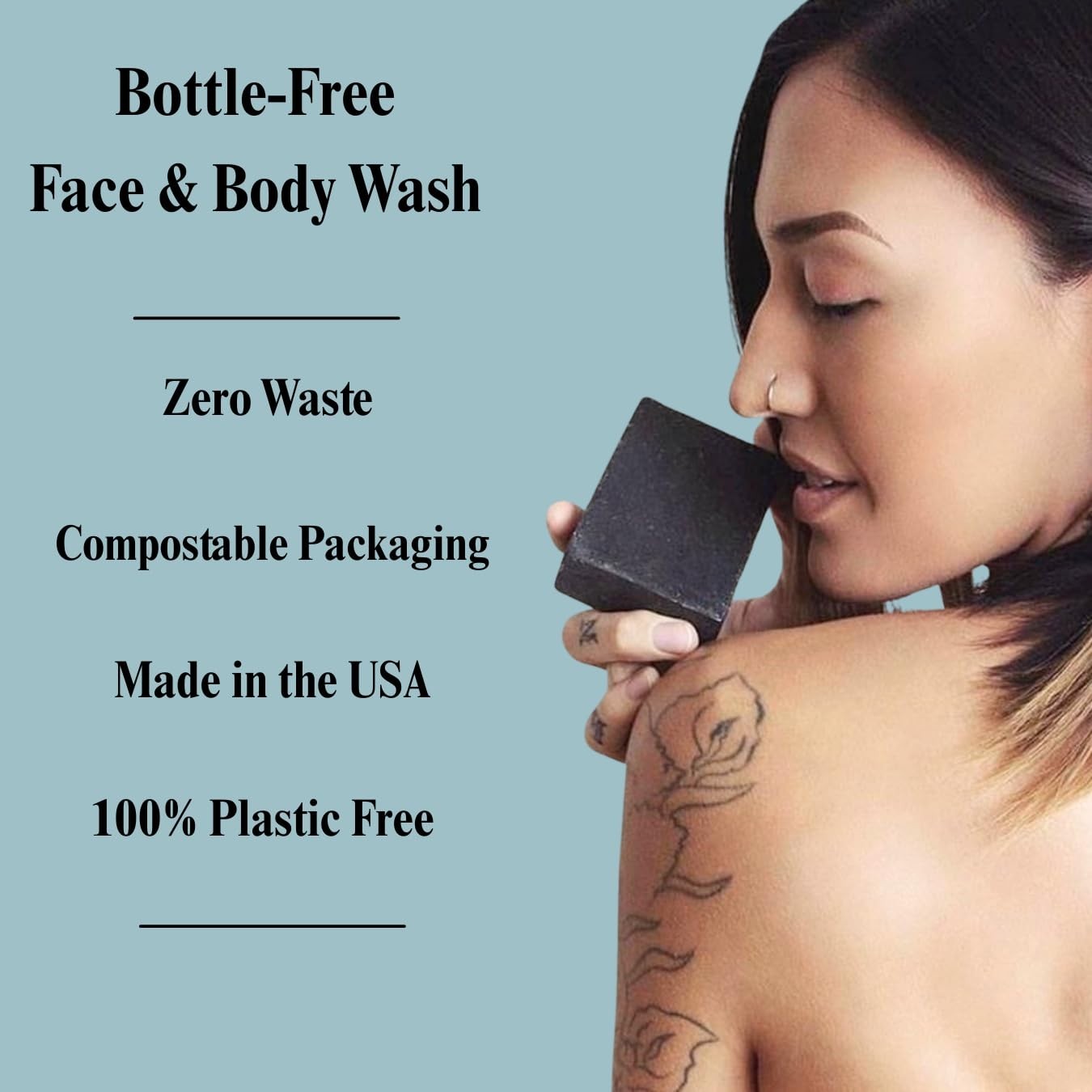 Nourishing Charcoal & Dead Sea Mud Soap – Perfect for Acne-Prone Skin