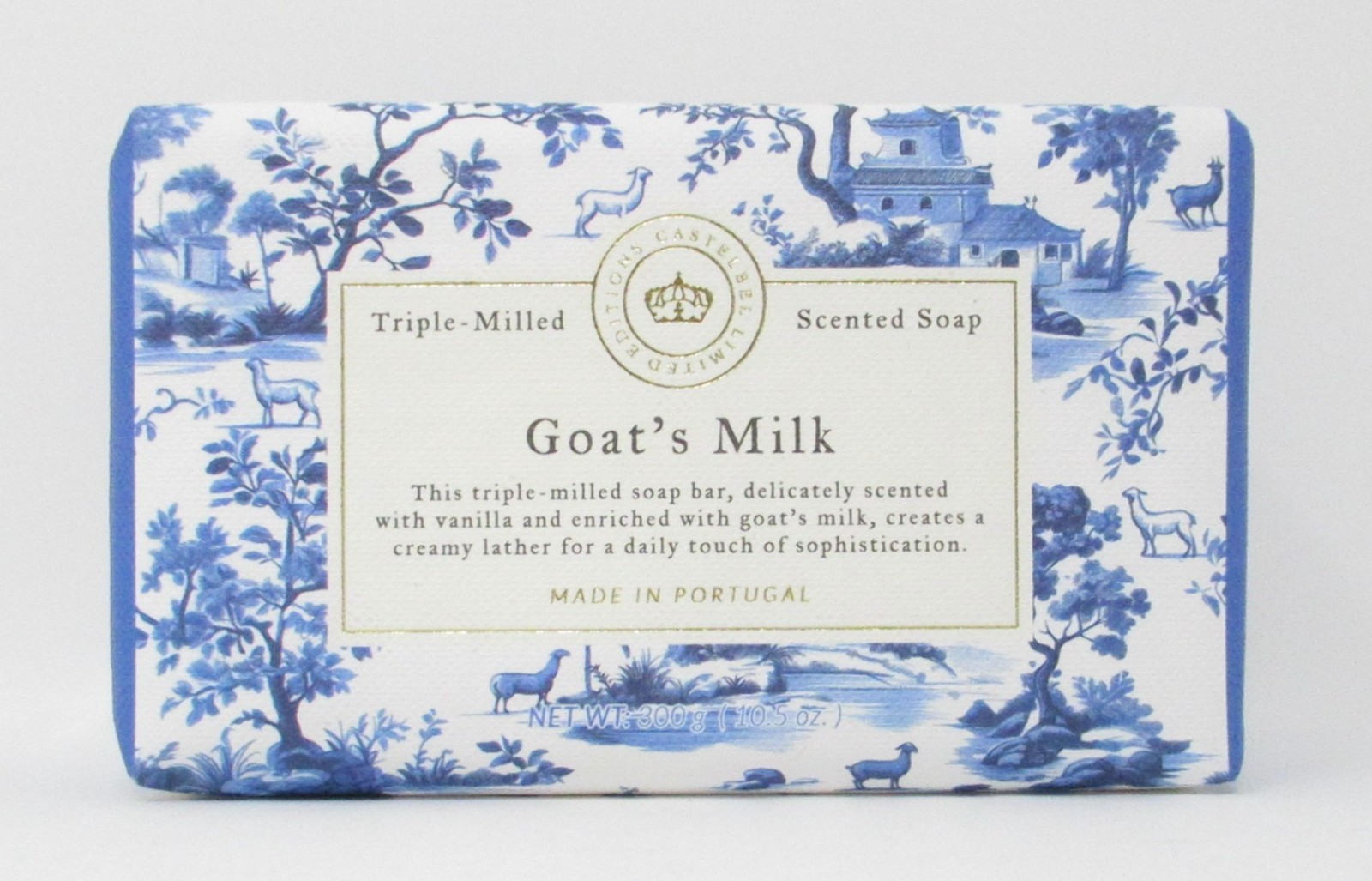 Castelbel Luxury Bath Bar Soap Goat’s Milk Scented 10.5oz triple milled