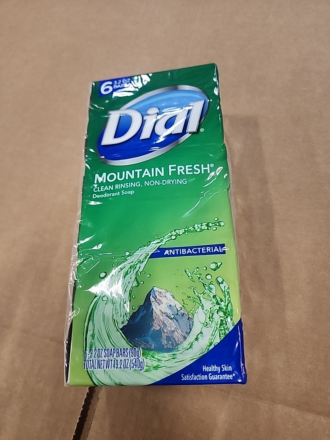 Dial Antibacterial Bar Soap Mountain Fresh Deodorant 3.2oz (6 Pack) DISCONTINUED