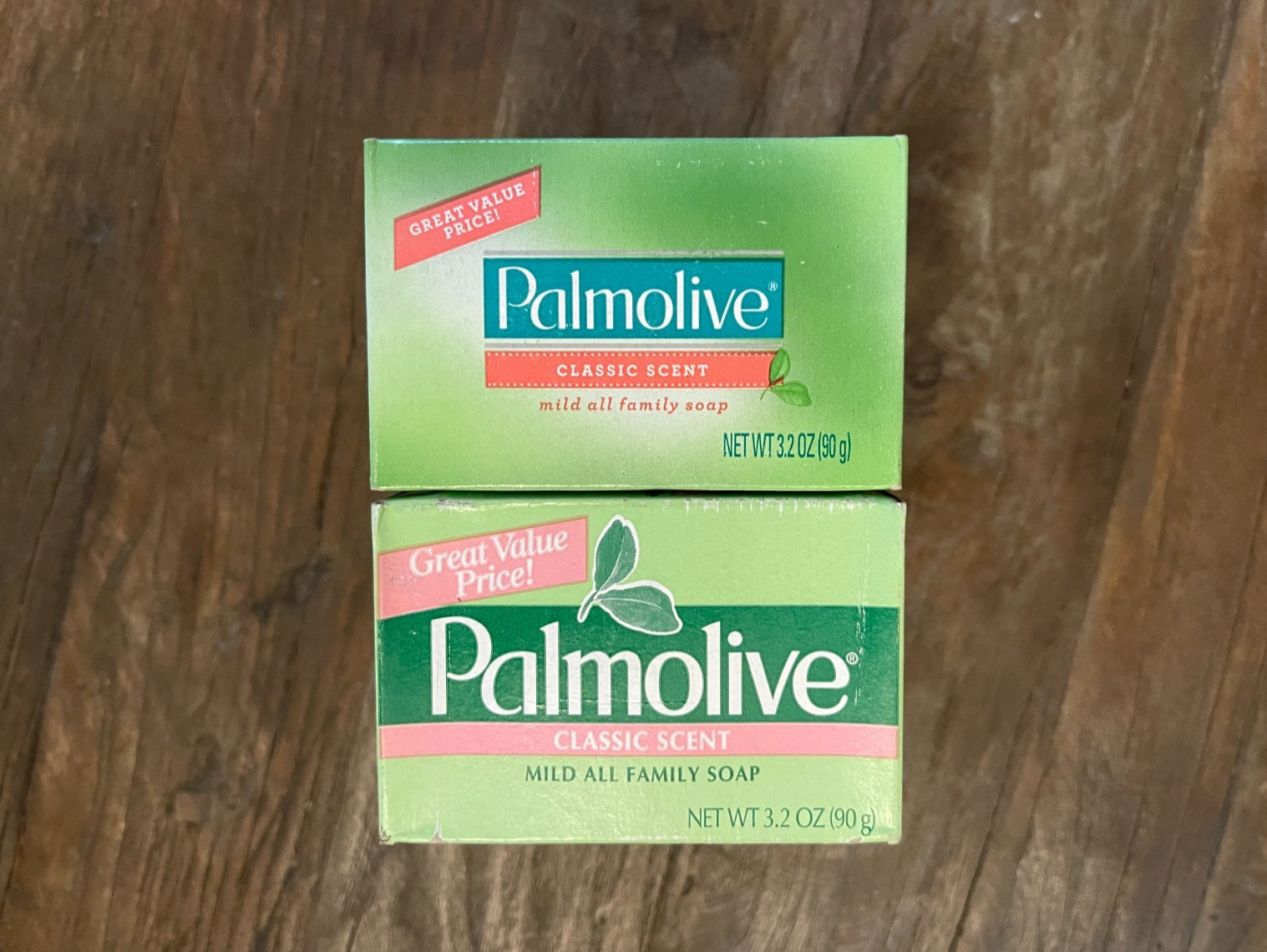 Palmolive Mild Soap Classic Scent – Six (6) 3.2 Oz Bars – New & Sealed Boxes