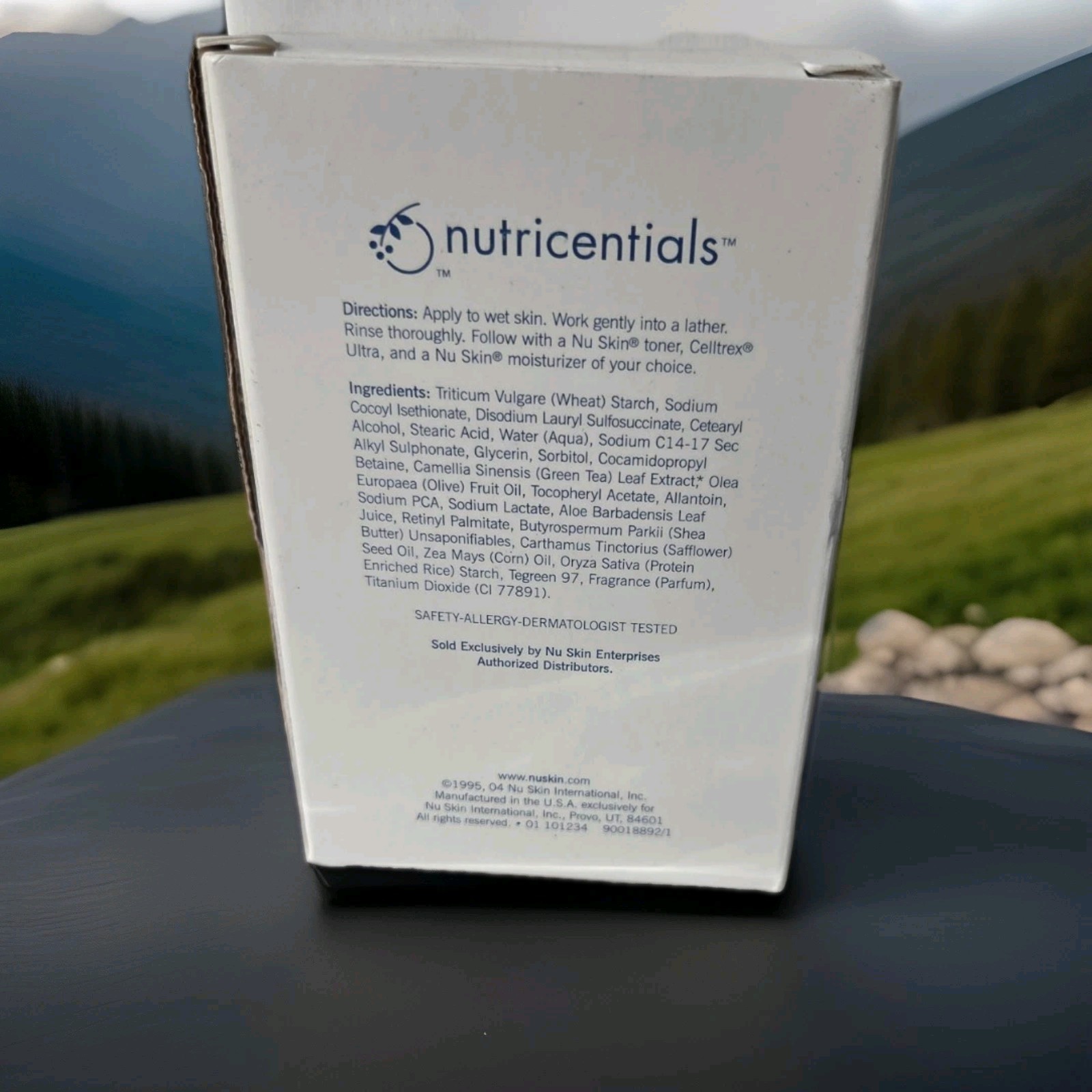 5 x Nu Skin Nutricentials Soap-Free Facial Cleansing Bar 3.5 oz for Normal Skin
