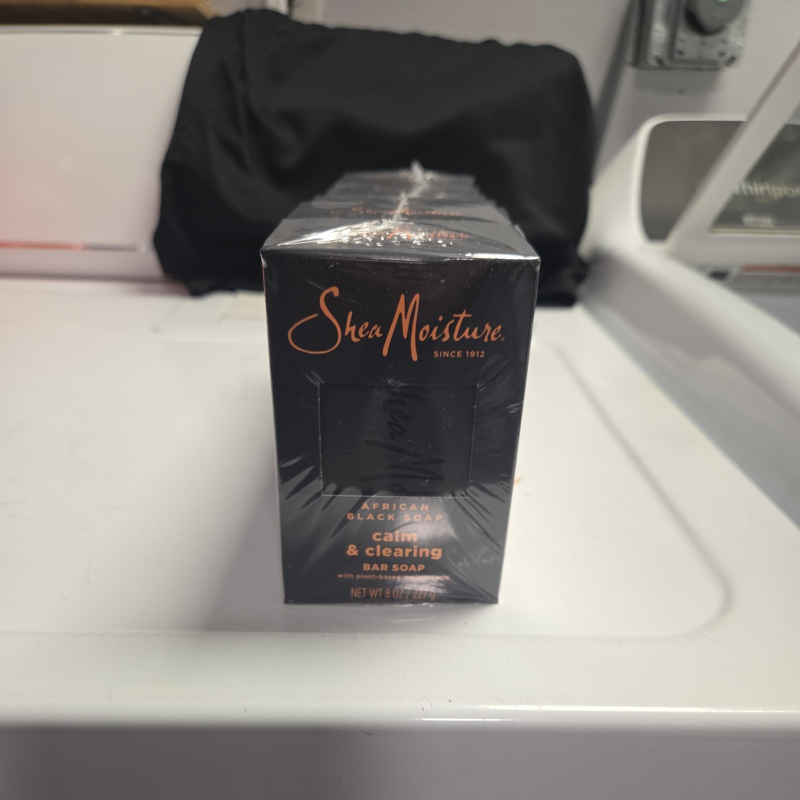 6 Pack SheaMoisture Calm & Clearing African Black Bar Soap, Shea Moisture, 8oz
