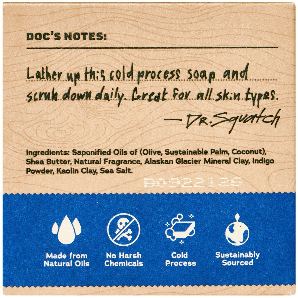 Dr. Squatch 5 oz. Fresh Falls Bar Soap