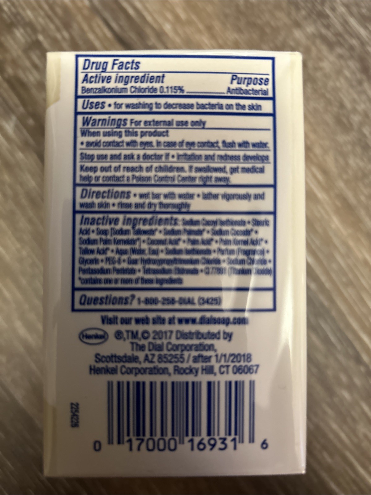 Dial Complete Coconut Milk 2-in-1 Antibacterial Moisturizing Beauty Bar Soap LOT