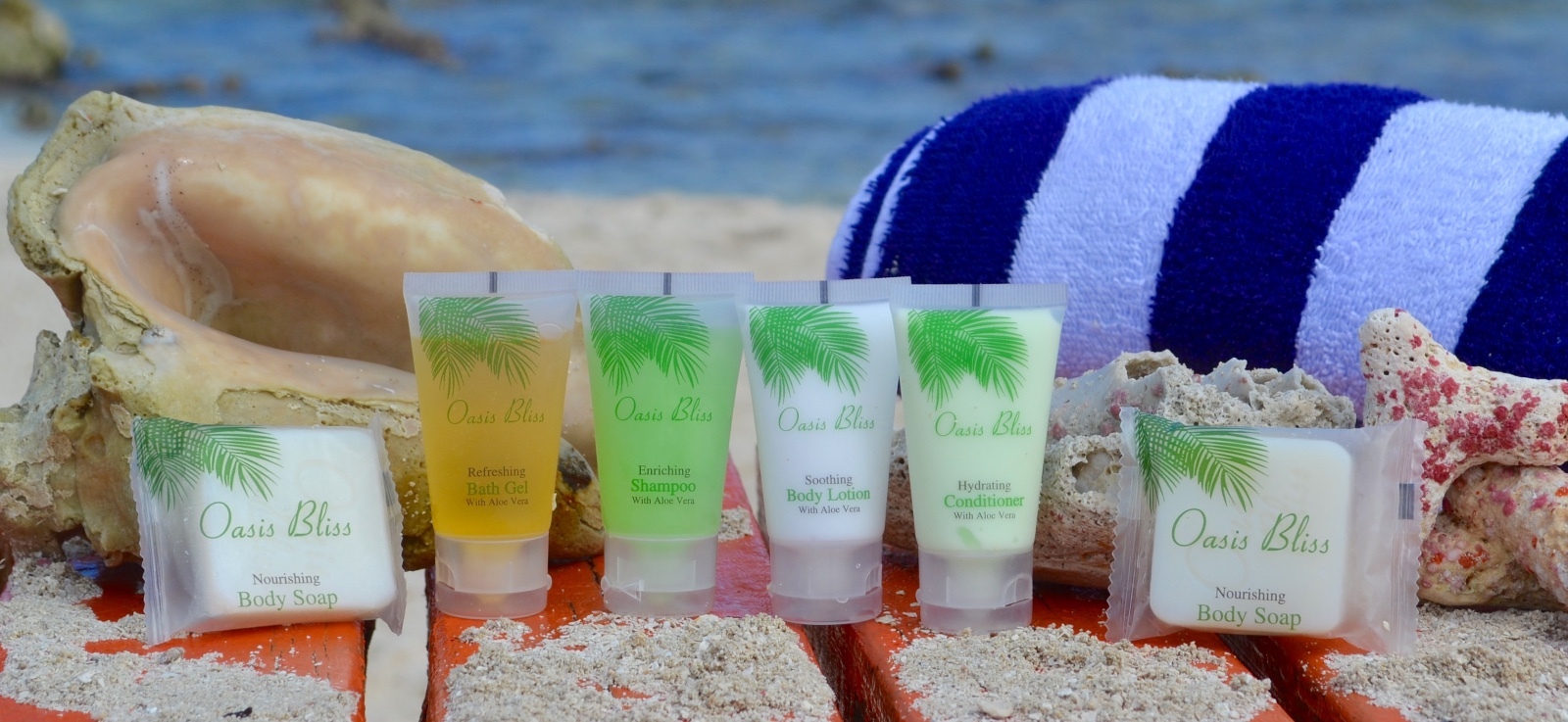 Travel Size Hotel Toiletries 25 Bar Soap, 25 Shampoo, 25 Conditioner, 25 Lotion