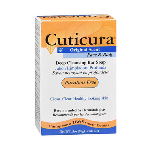 Cuticura Medicated Antibacterial Soap Original Formula 3 oz