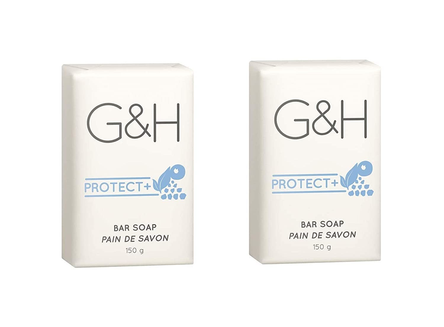 2 Pack Set Protect Bar Soap Sulfate Free 5.29oz Each Clean-Scented