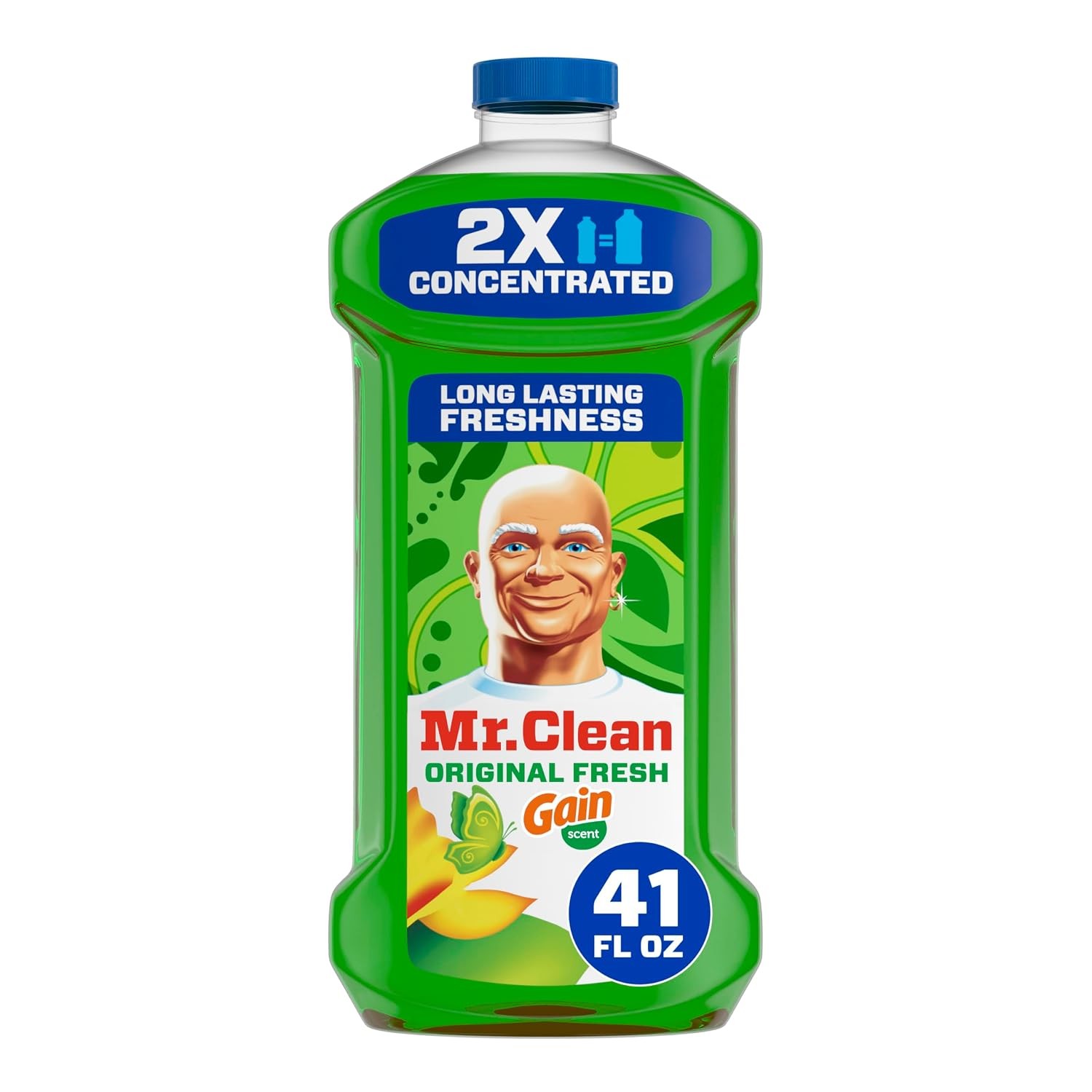 Mr Clean 41 Oz All Purpose Floor Cleaner for Mopping Home Bathroom Kitchen