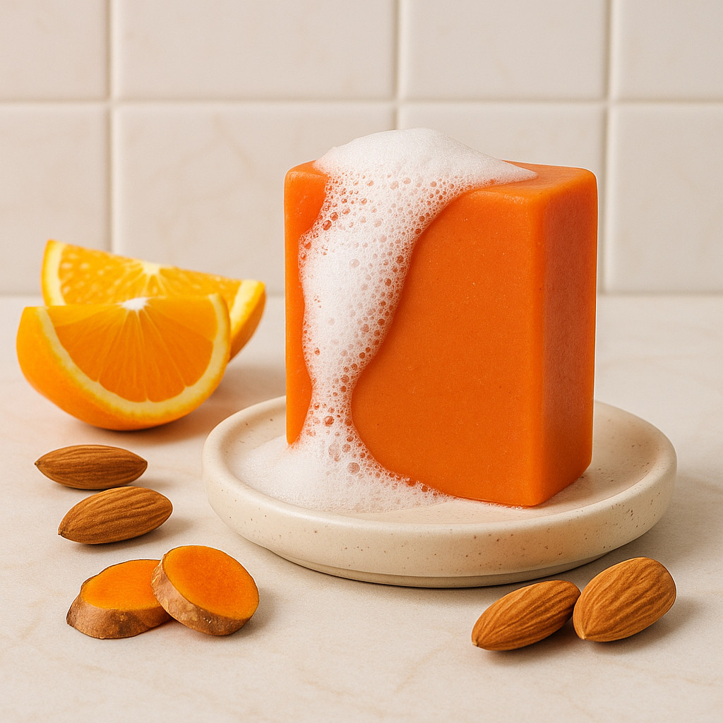 Handmade Soap – Natural Organi Turmeric Soap