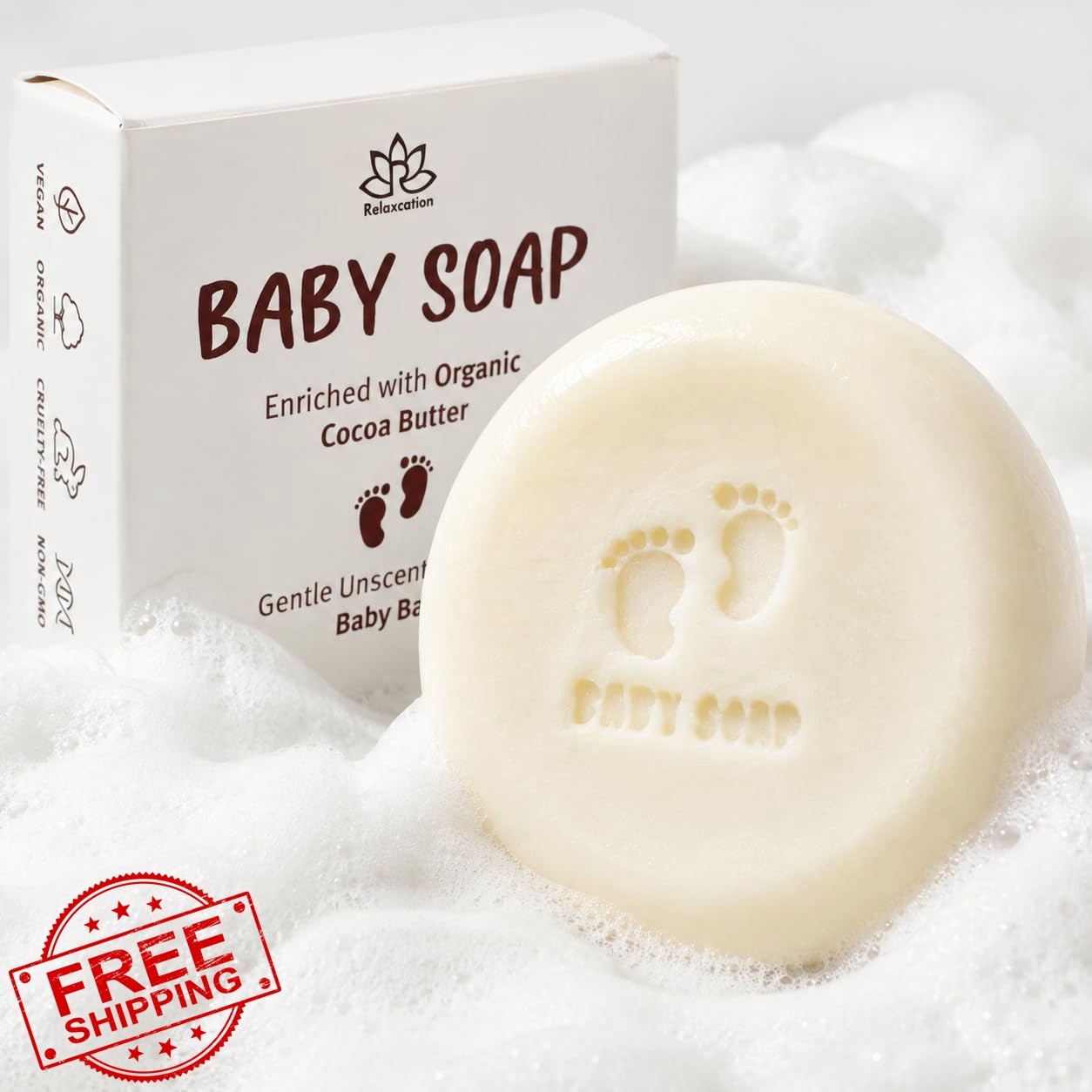 Relaxcation Baby Soap Bar 1 Pc
