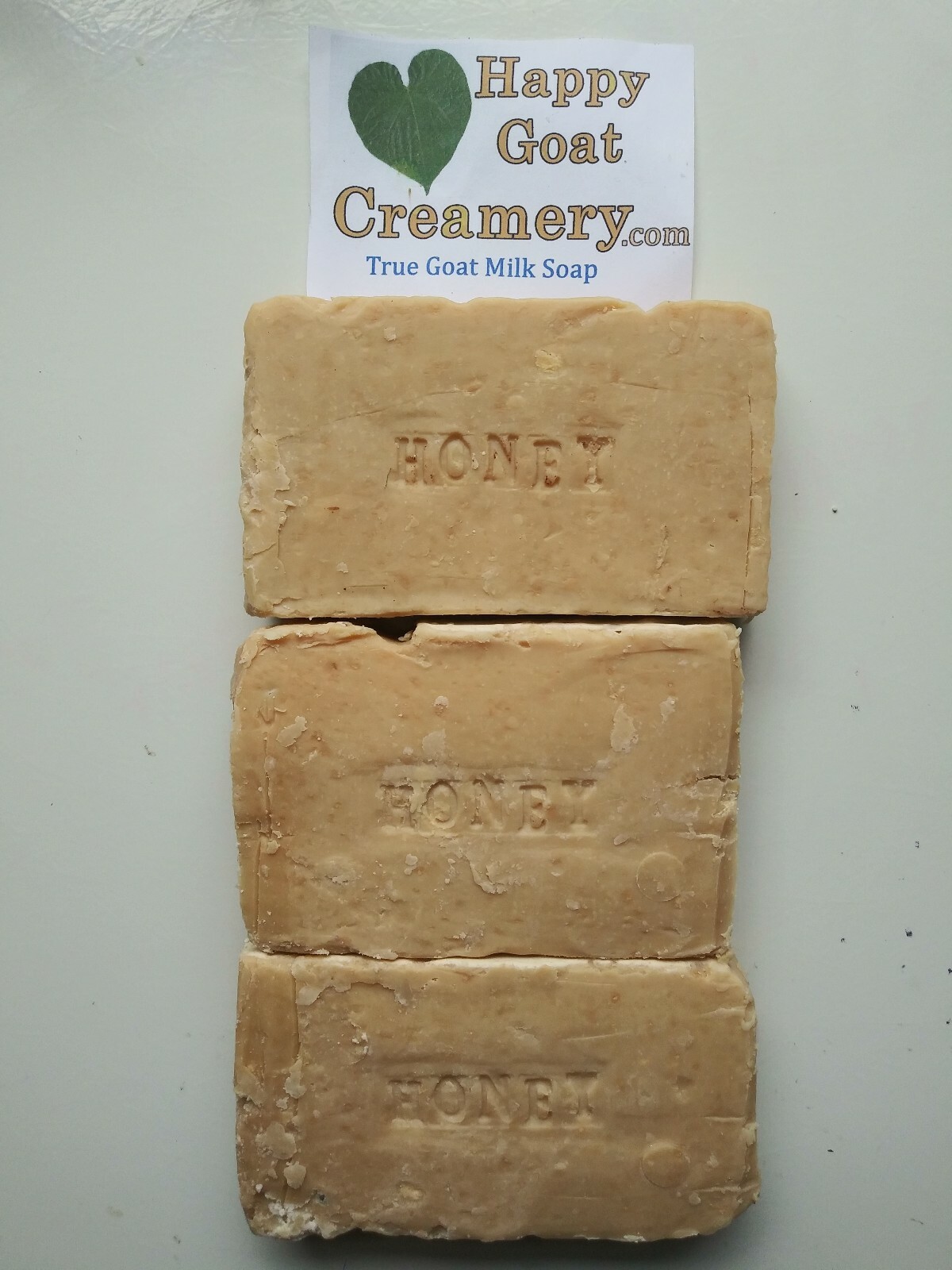 3 BARS GOAT MILK SOAP YOUR PICK VEGETABLE OIL DYE FREE HAPPY GOAT CREAMERY CHEAP