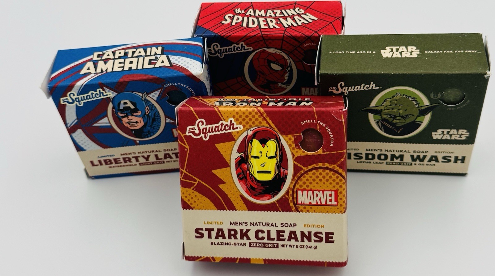 limited-edition Dr. Squatch natural bar soaps Set