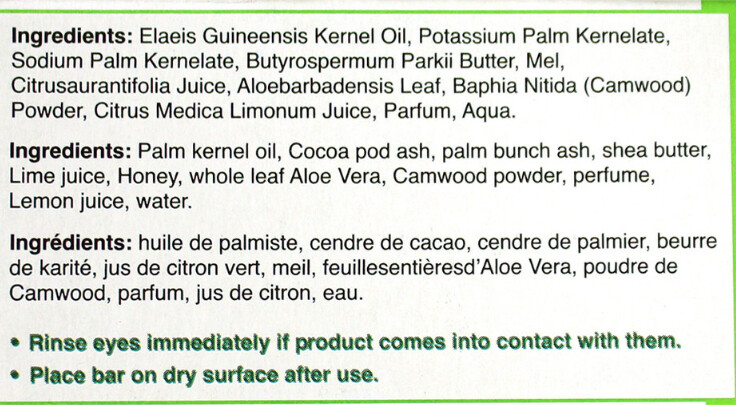 New Natural Tropical Dudu Osun Black Soap ( Fresh Fragrance ) 150 Grams.