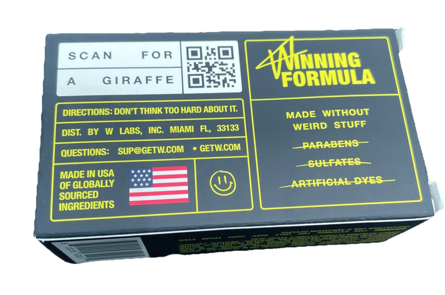 W By Jake Paul Bar Soap With Vitamins Magnesium Biotin Moisturizing Hydrating