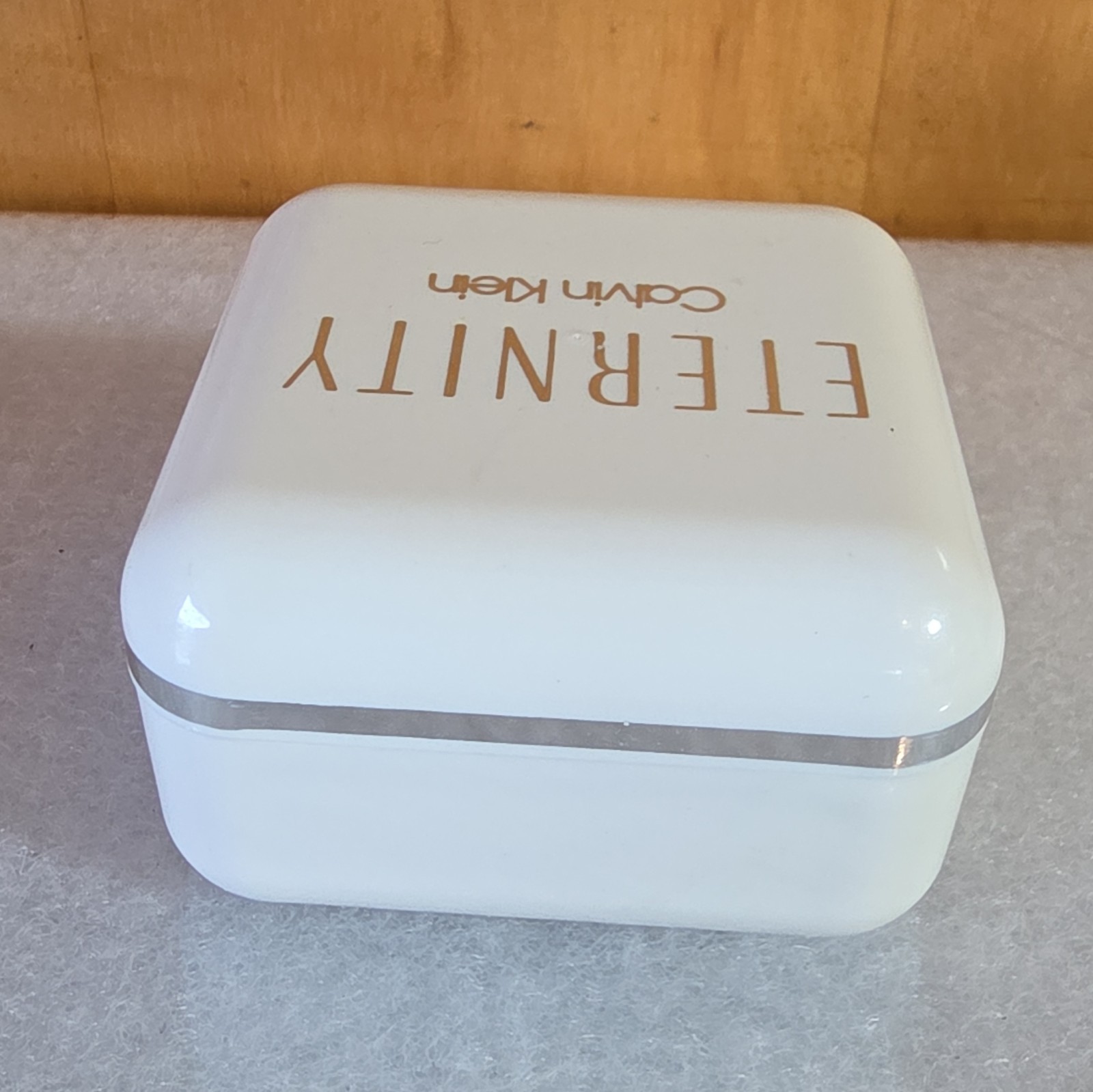 Calvin Klein Eternity Bath Soap Bar 3 oz, Rectangular in White Case