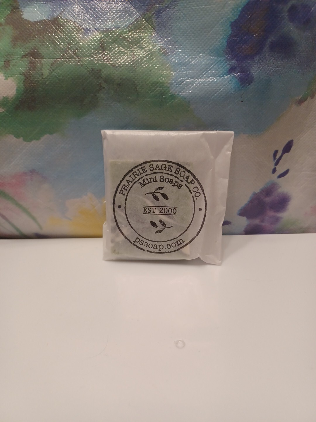 Prairie Sage Soap Co. Handcrafted Soap. Eucalyptus Mint. Mini Size, 1oz. Sealed.