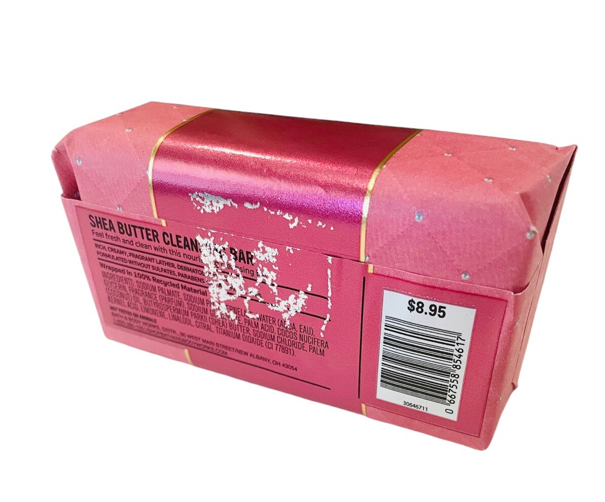 Bath & Body Works Champagne Toast Shea Butter Cleansing Bar 5 oz NEW!