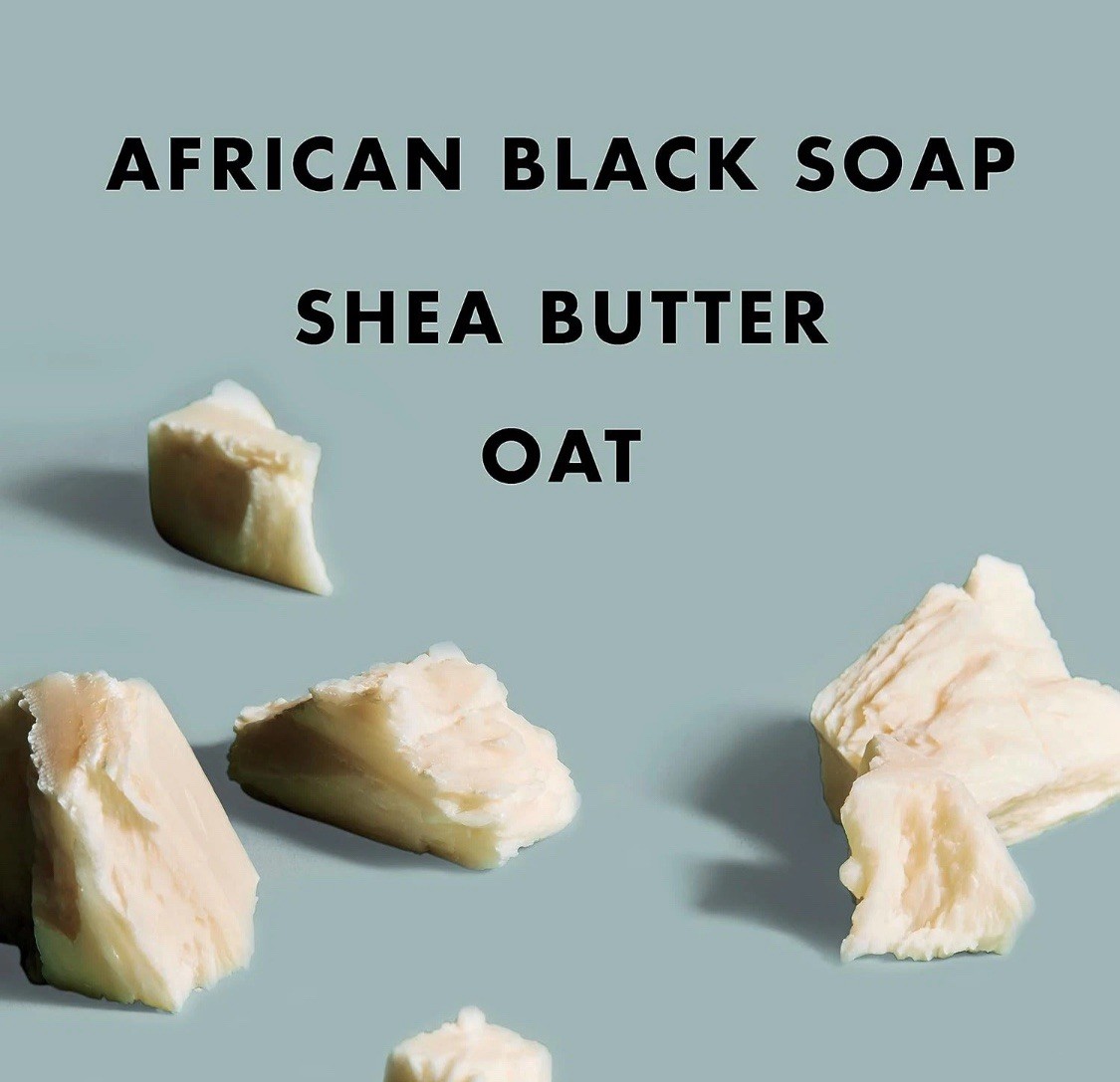 Sheamoisture Bar Soap African Black Soap for Troubled Skin Cleanser with Shea Bu