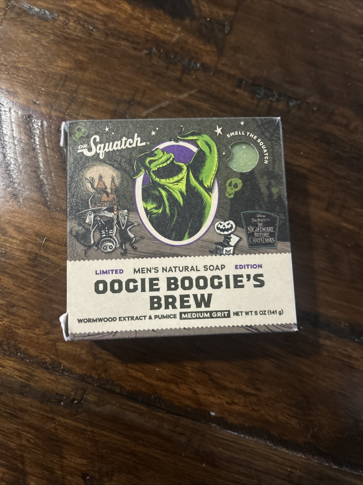 Dr. Squatch Disney/Nightmare Oogie Boogie’s Brew Ltd Edition Men’s Natural Soap!