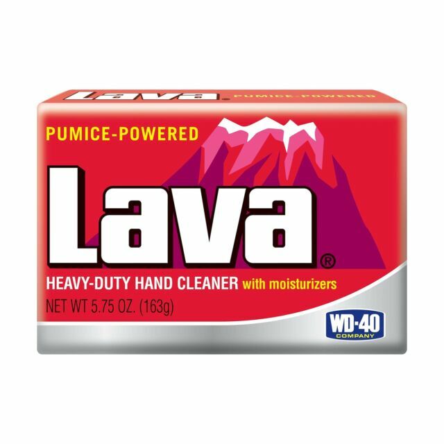 Lava 10185 No Scent Moisturizers Heavy Duty Hand Cleaner Bar Soap 5.75 oz.