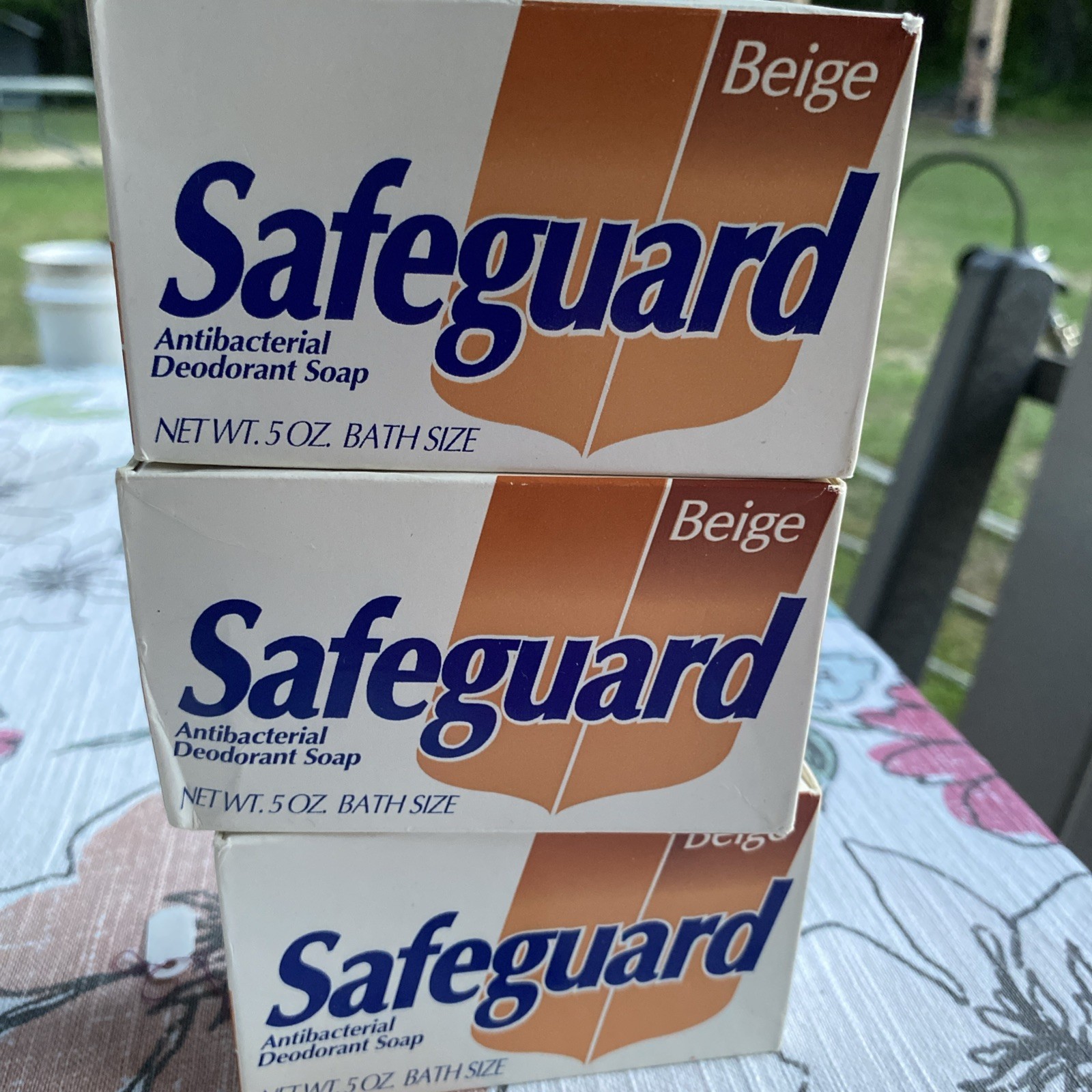 Lot of 3 Vintage Safeguard Deodorant Soap Bars New And Sealed Large 5oz