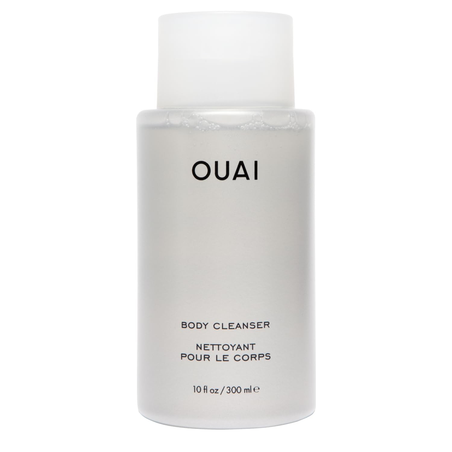 OUAI Body Cleanser, Dean Street – Foaming 10 Fl Oz (Pack of 1), Clear