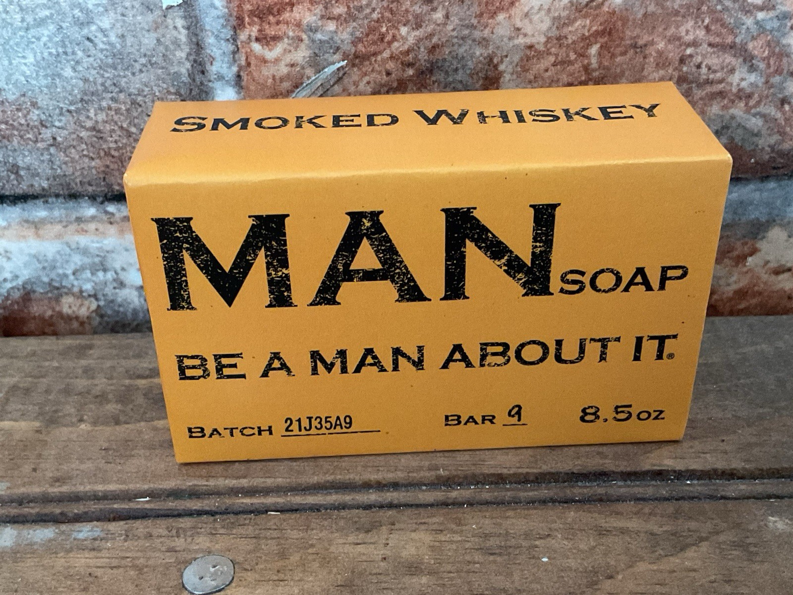 Small Batch “Smoked Whiskey” Handcrafted “Be a Man About it” Soap…Ships Free!